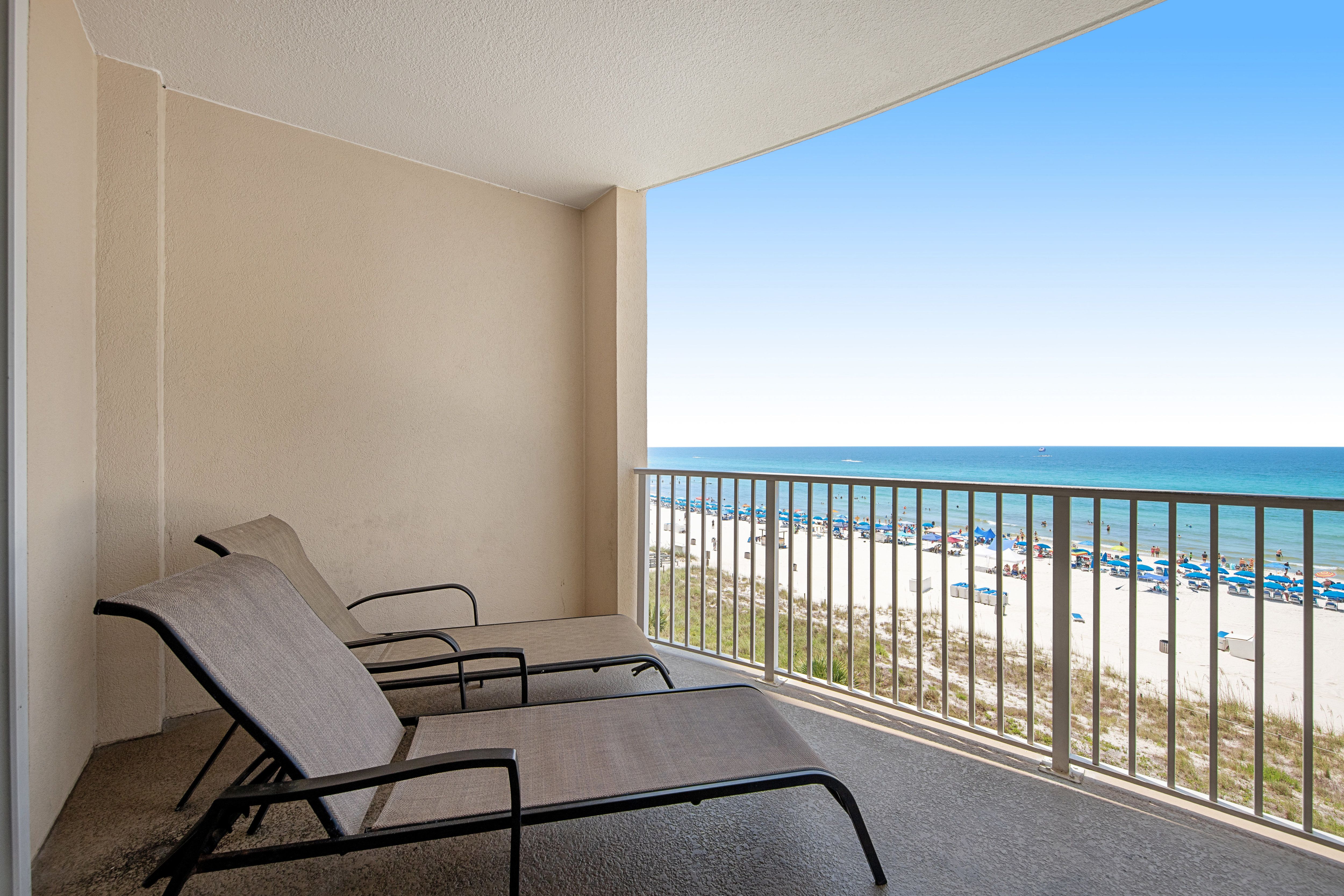 Ocean Villa 502 Balcony with spectacular Gulf Views