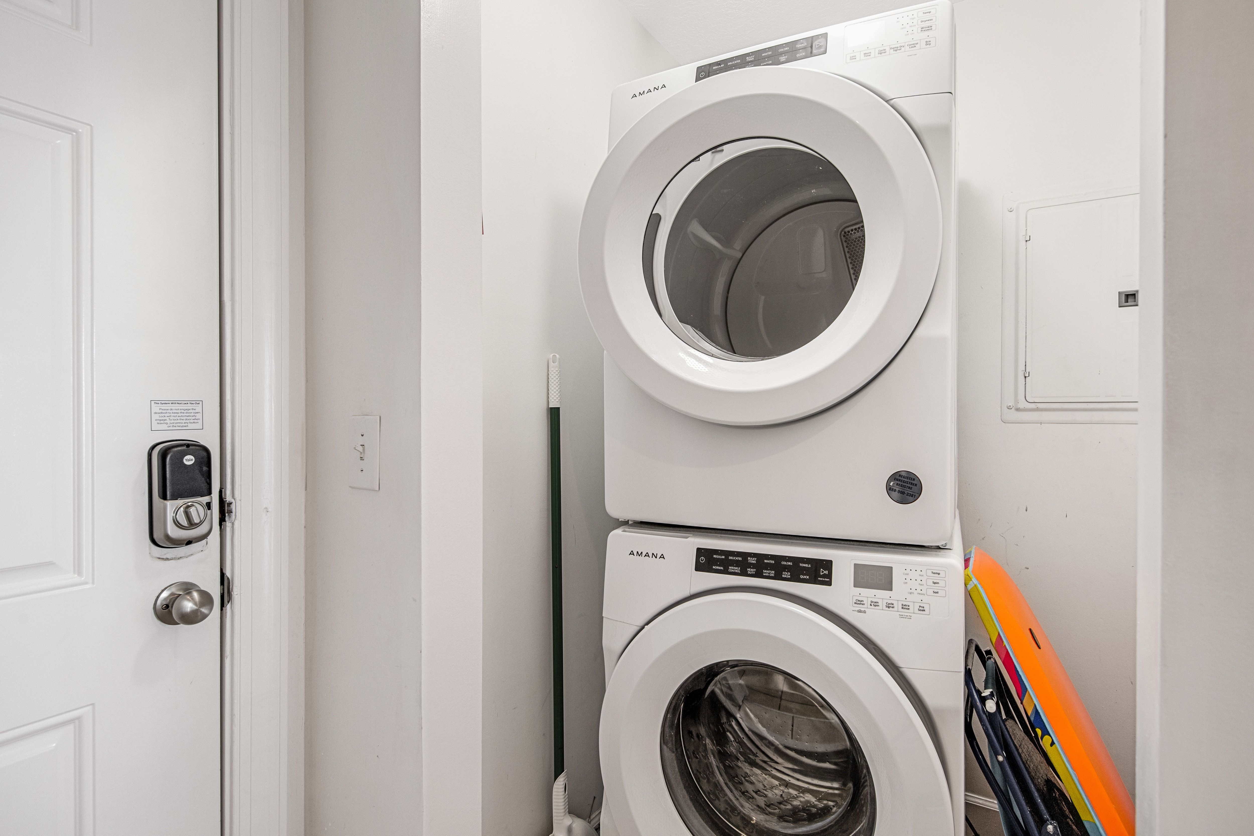 Ocean Villa 502 Washer and Dryer