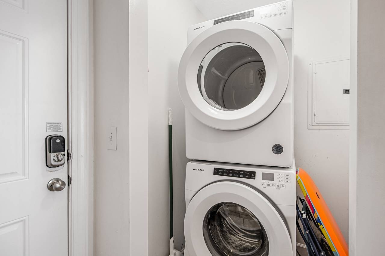 Ocean Villa 502 Washer and Dryer Ocean Villa 502 Washer and Dryer