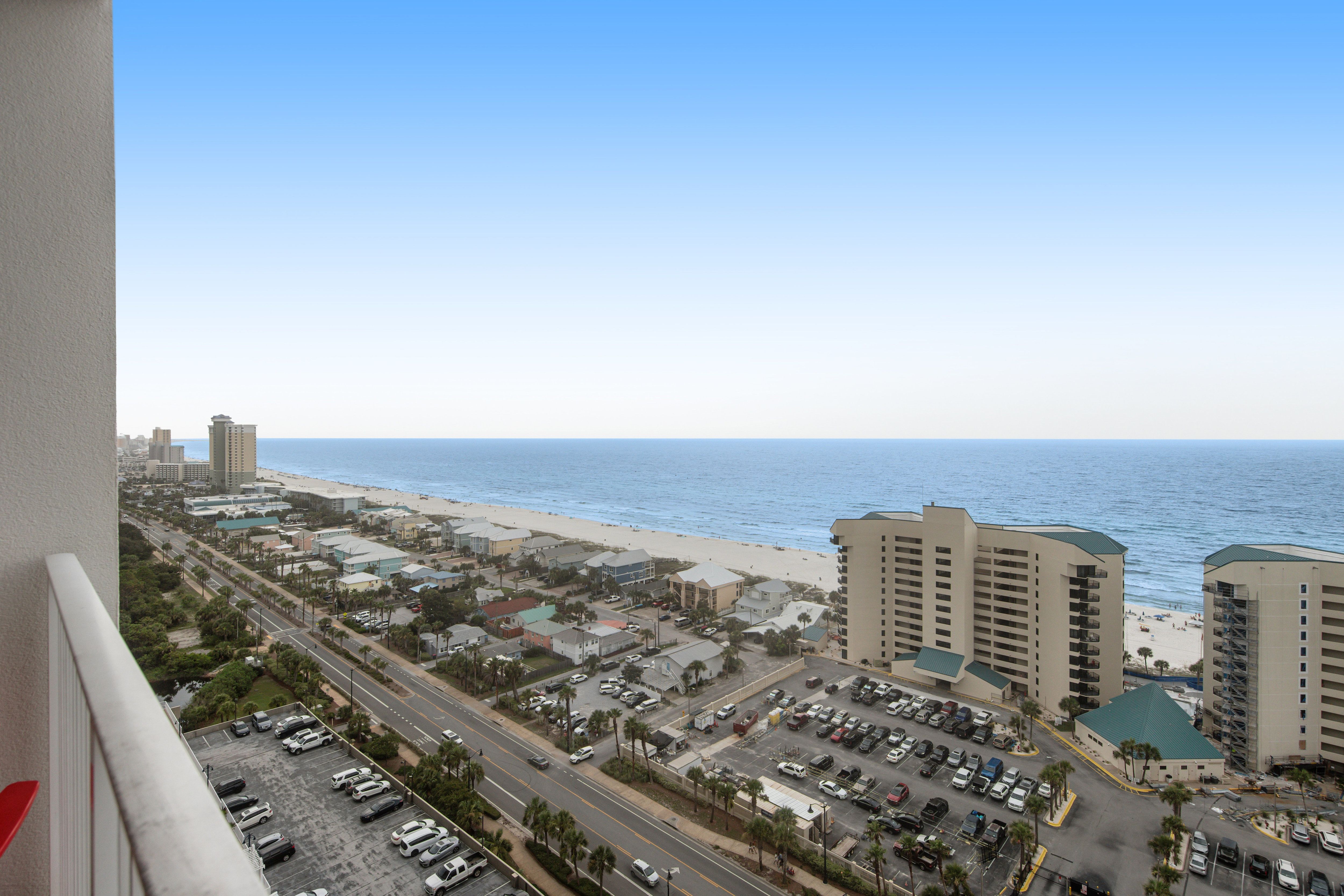 Laketown Wharf 1816 Balcony with Gulf Views