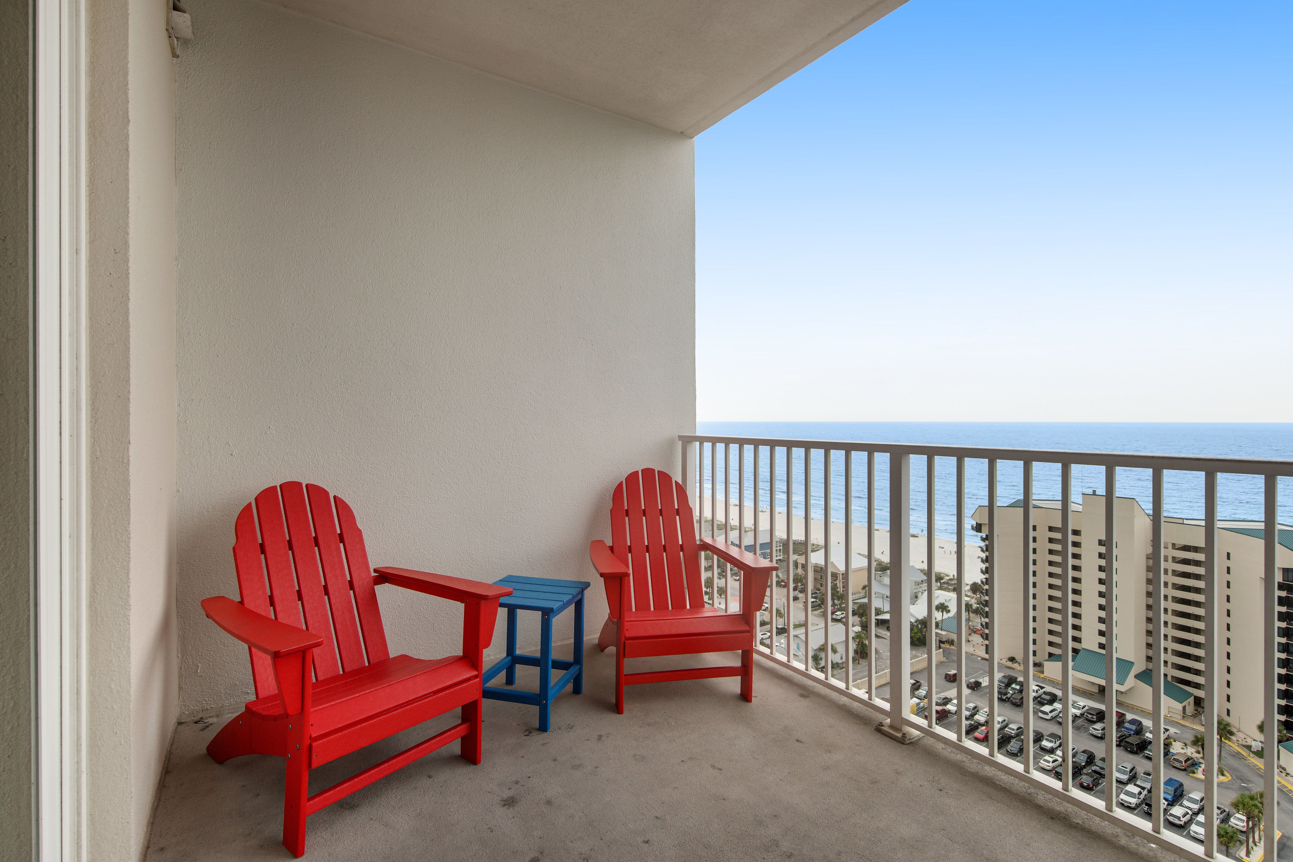 Laketown Wharf 1816 Balcony with Gulf Views