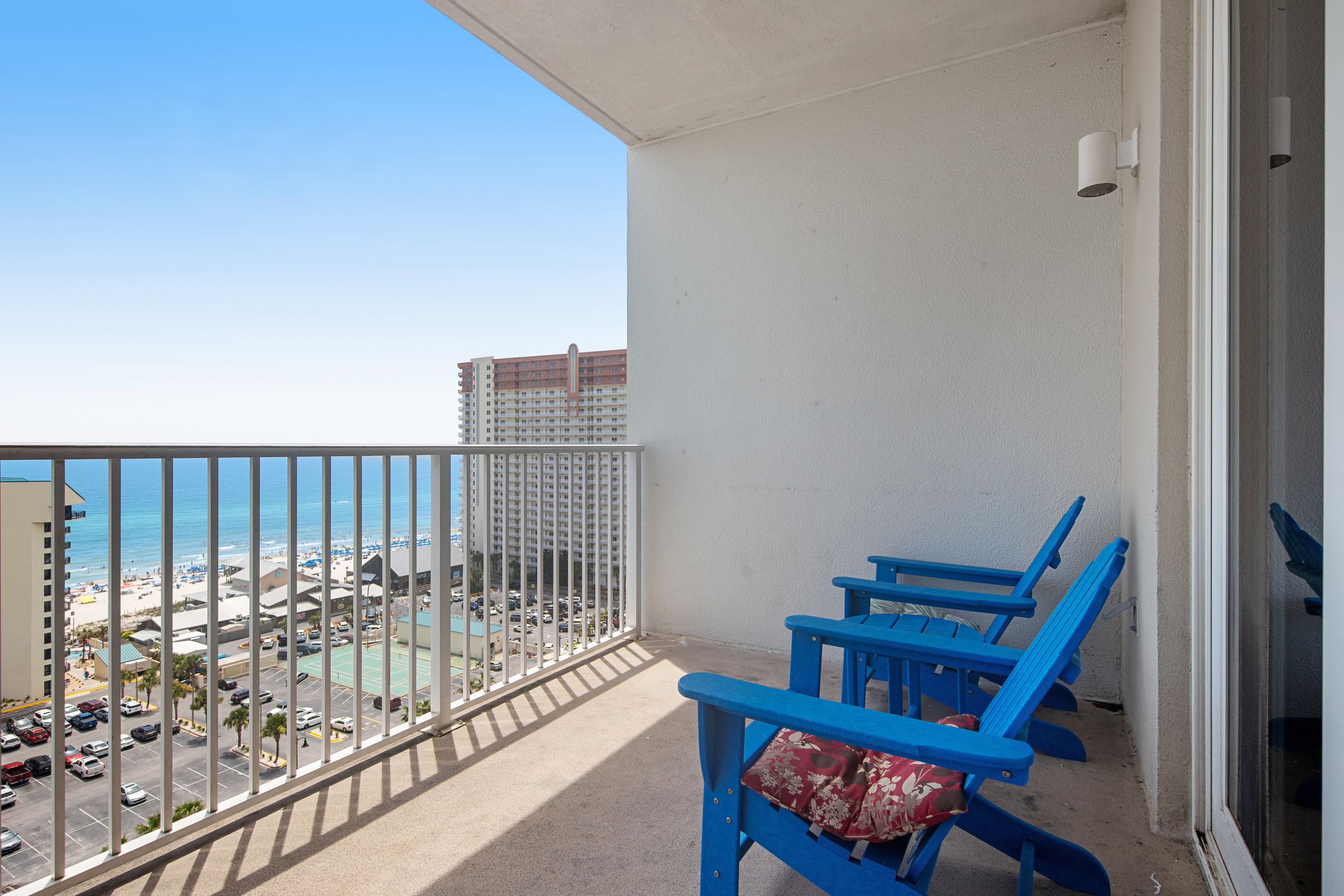 Laketown Wharf 1316 Balcony with Gulf Views