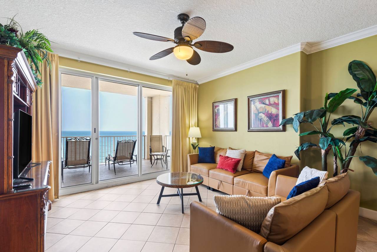 Ocean Reef 1709 Living Area Gulf Views Ocean Reef 1709 Living Area Gulf Views
