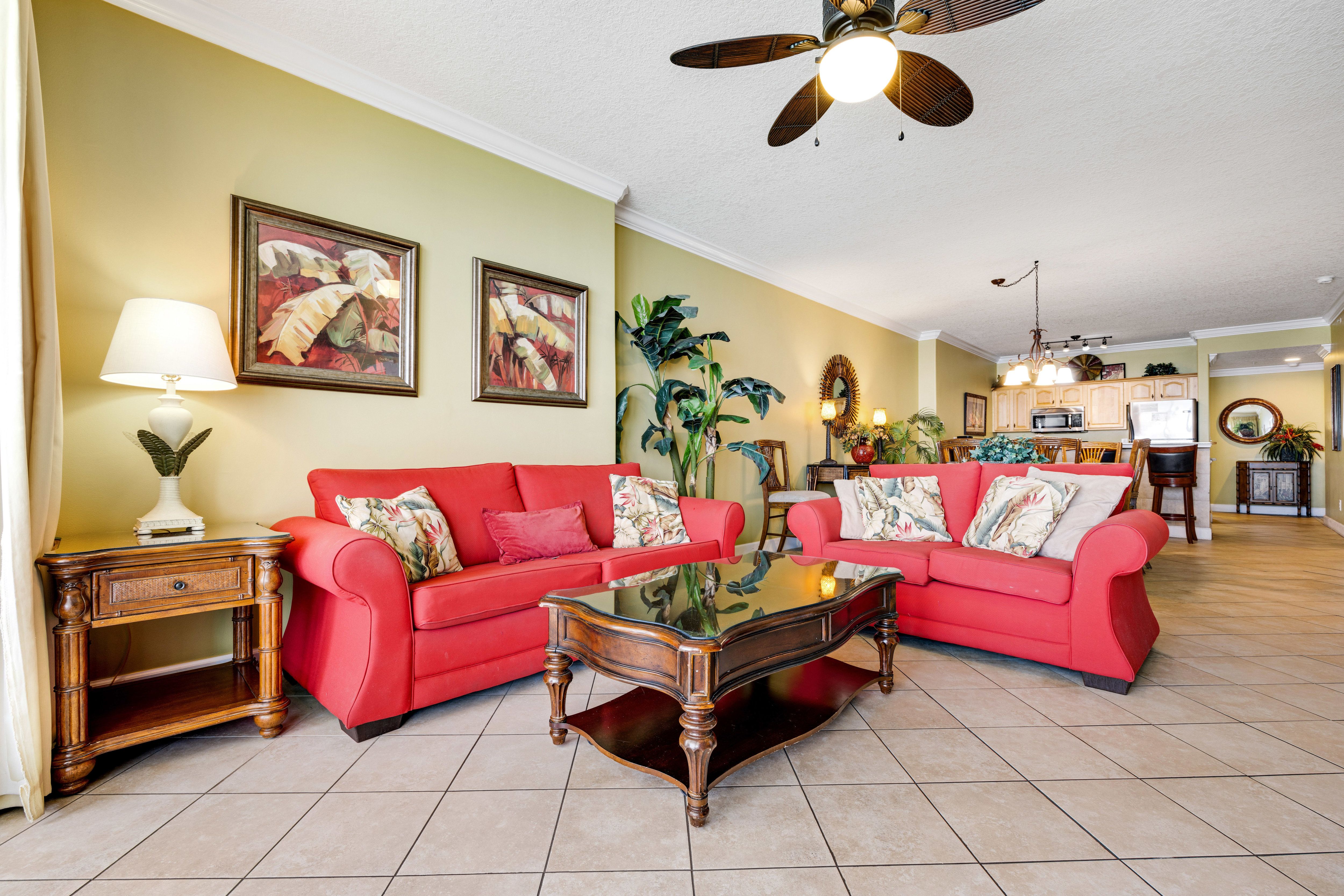 Ocean Reef 1709 Living Area