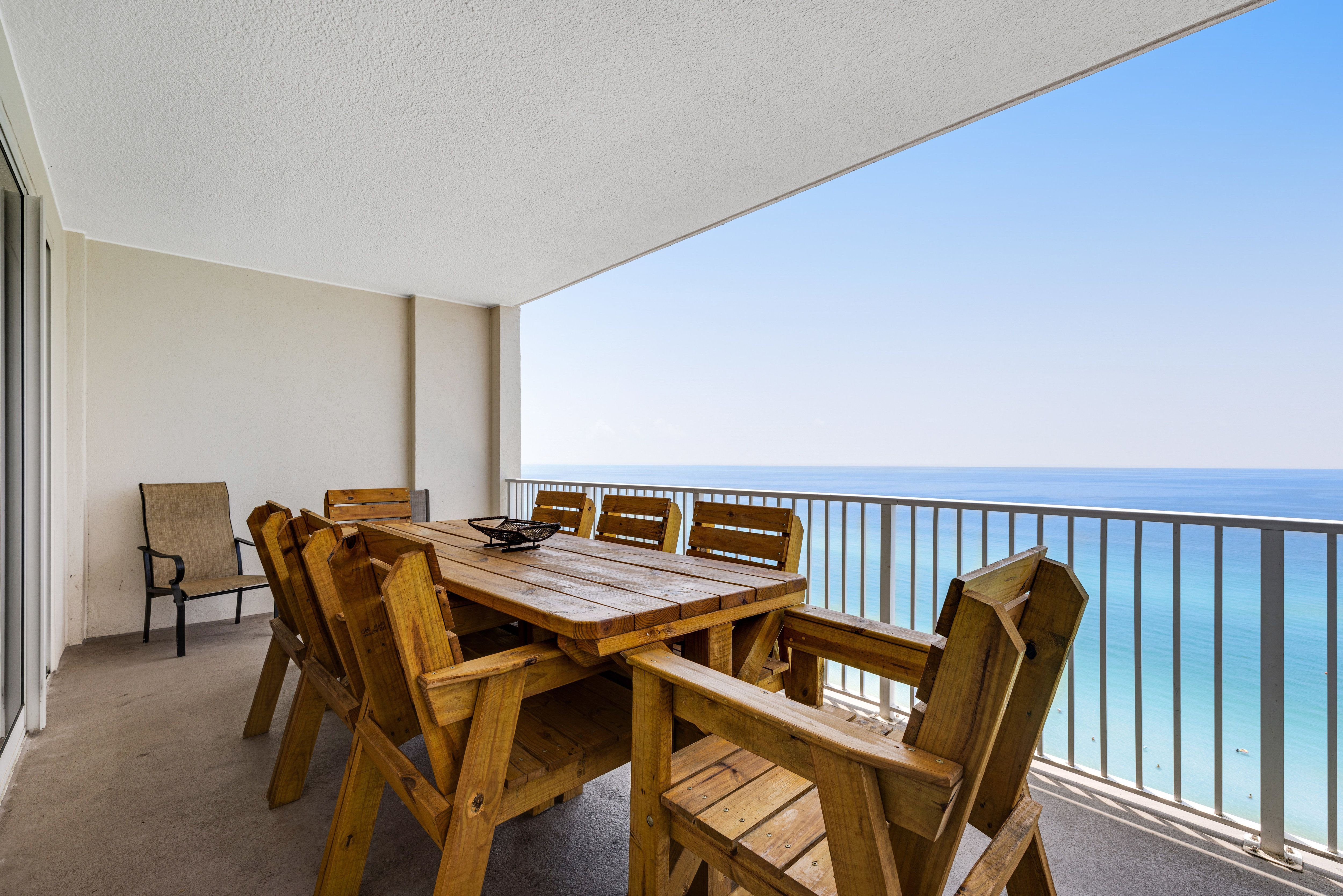 Ocean Reef 1709 Balcony with Gulf Views