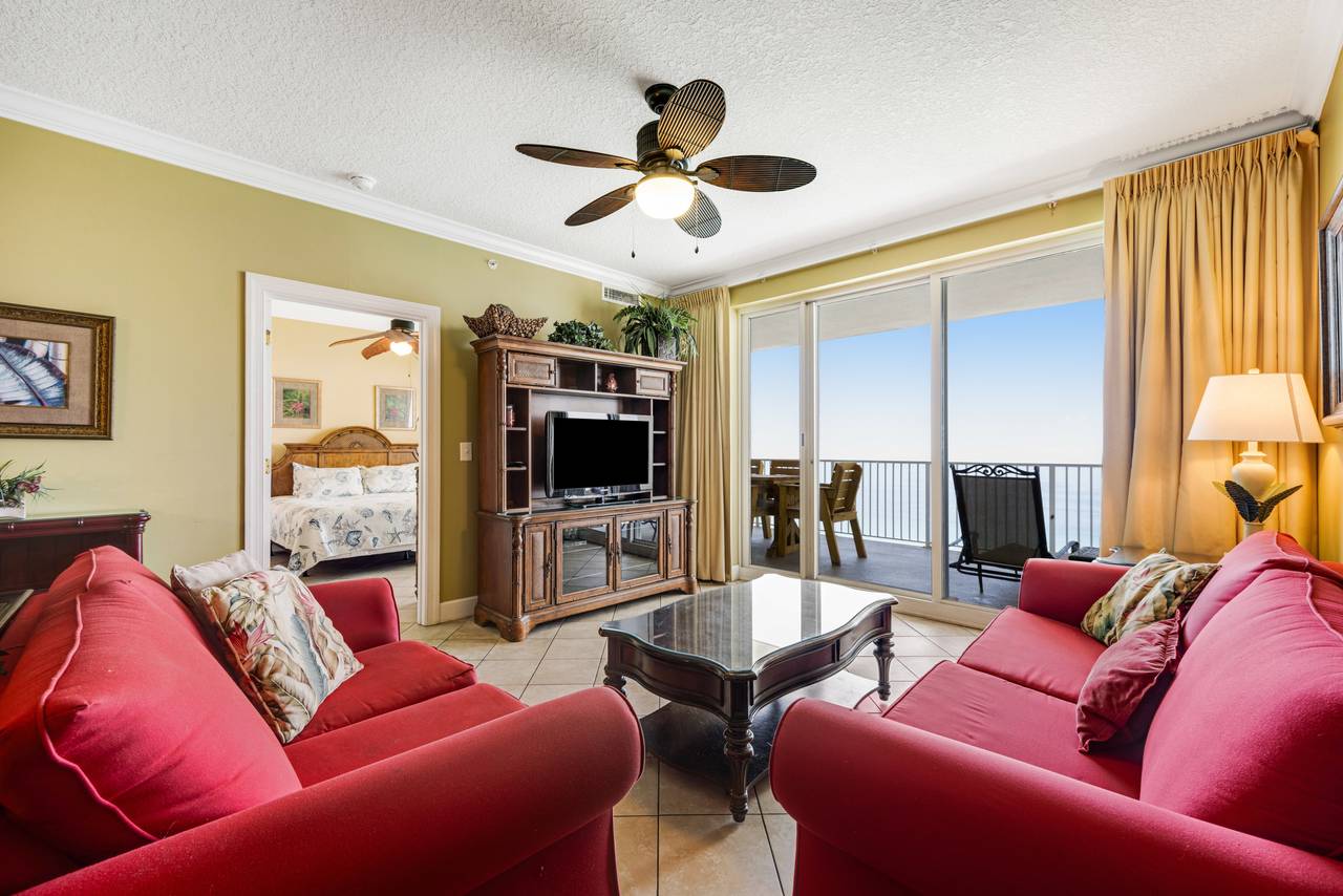 Ocean Reef 1709 Living Area Gulf Views Ocean Reef 1709 Living Area Gulf Views