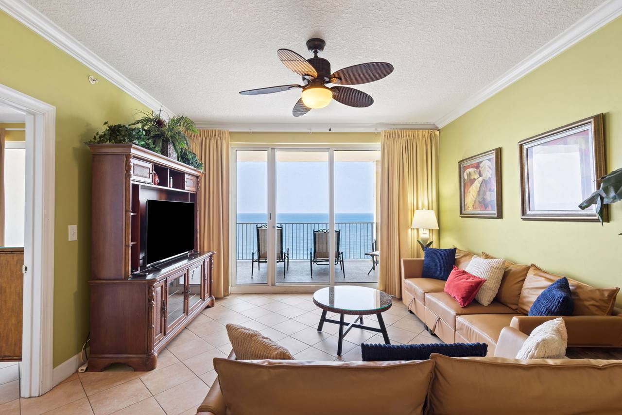 Ocean Reef 1709 Living Area Gulf Views Ocean Reef 1709 Living Area Gulf Views