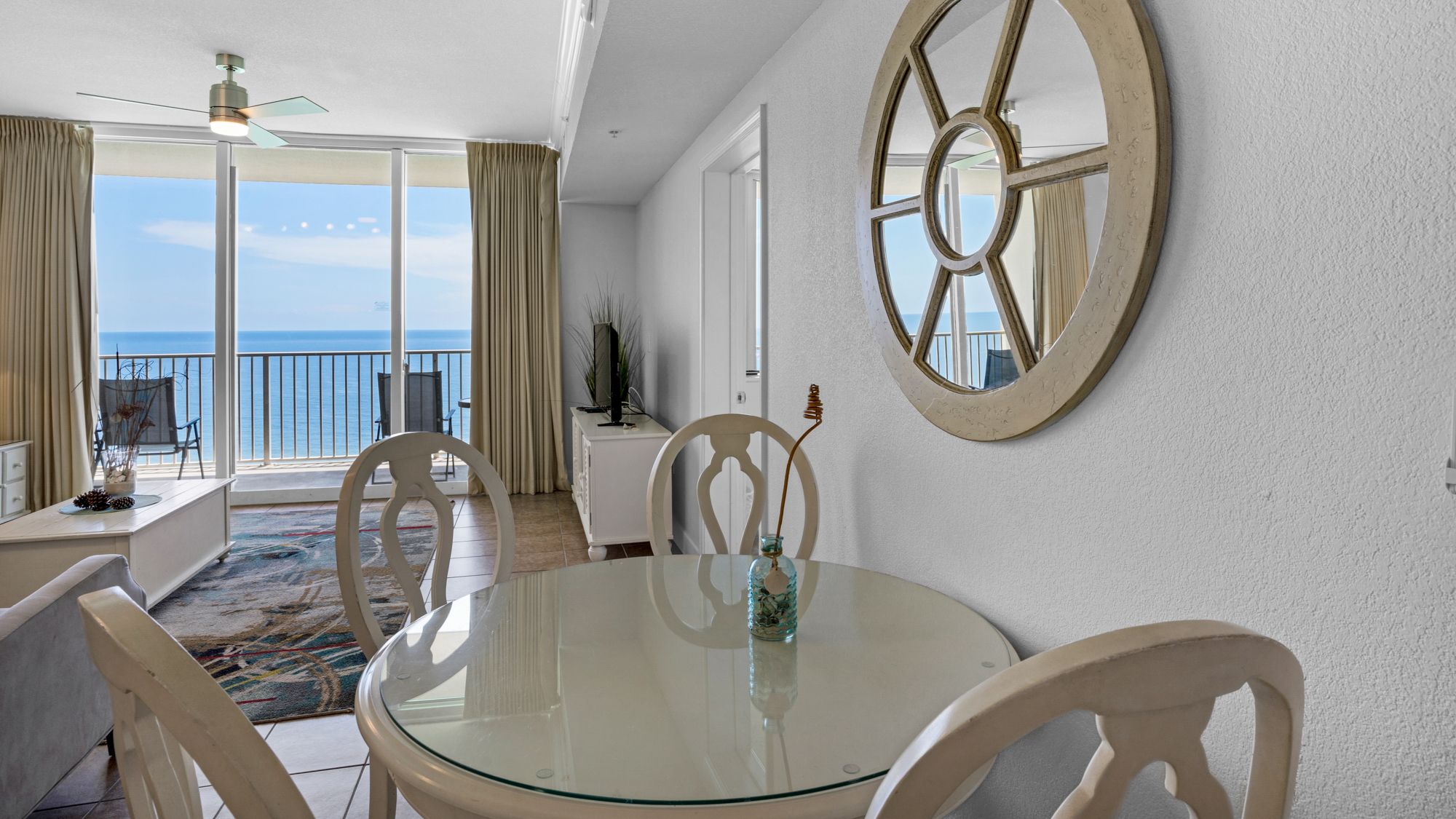 Tidewater 2315 Dining Table with Gulf Views