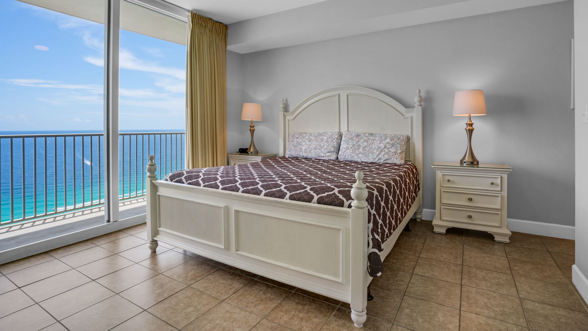 Tidewater 2315 Bedroom with Gulf Views