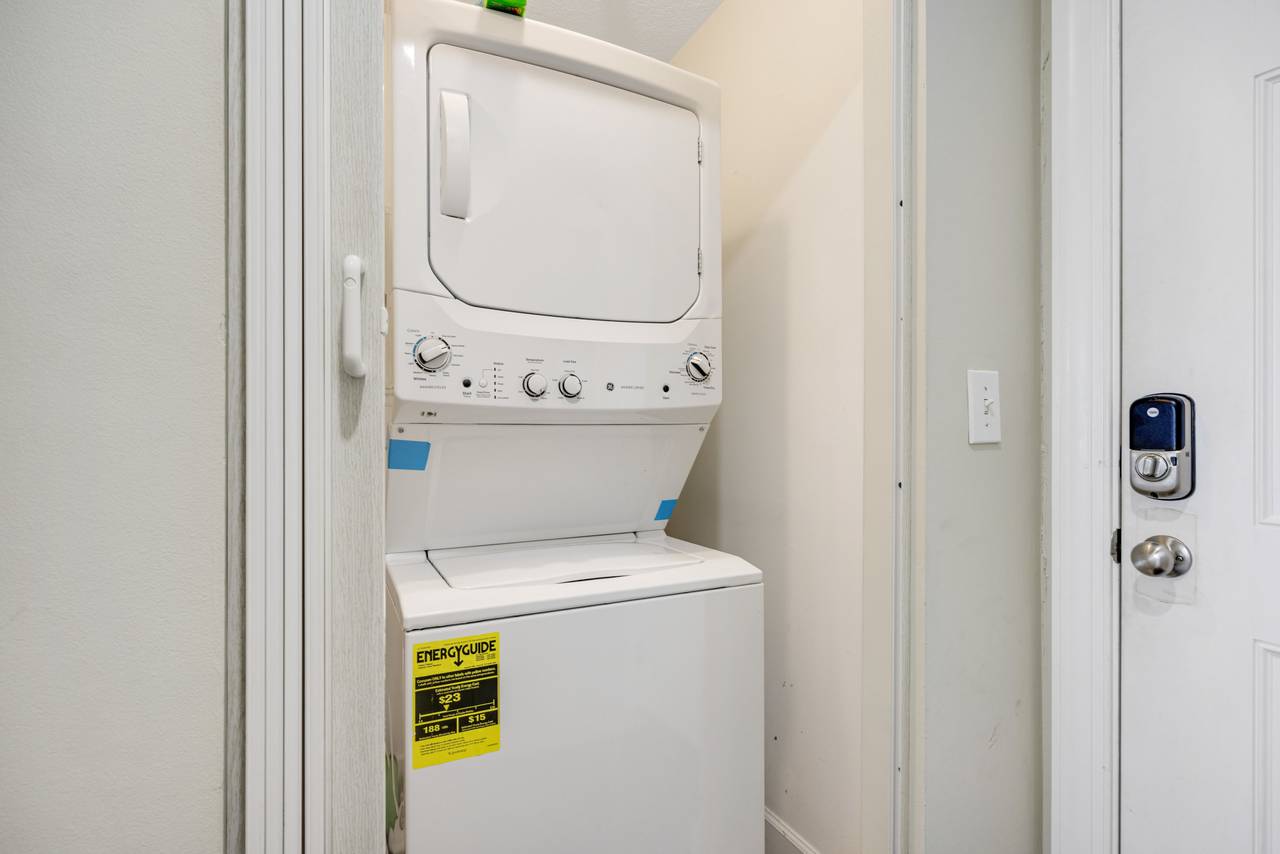 Ocean Villa 1103 Washer and Dryer Ocean Villa 1103 Washer and Dryer