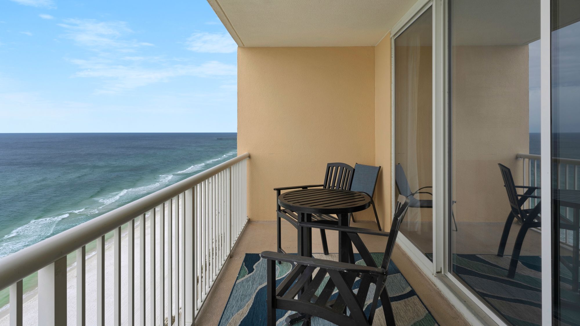 Majestic Tower 1-1606 Balcony with gulf views