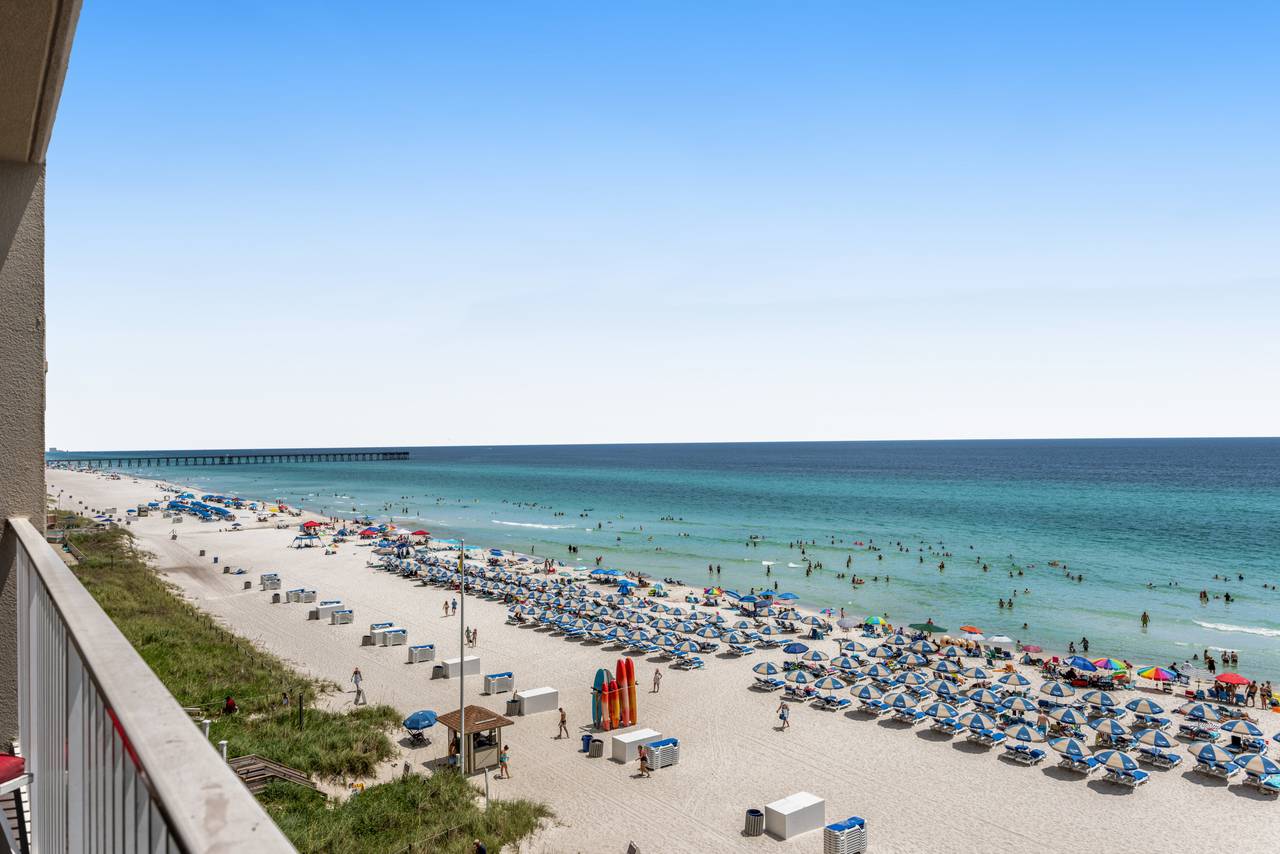 Tidewater 403 Balcony with Gulf View Tidewater 403 Balcony with Gulf View