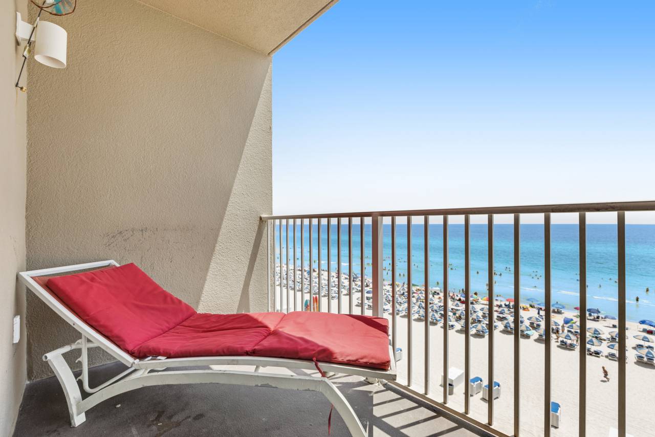 Tidewater 403 Balcony with Gulf View Tidewater 403 Balcony with Gulf View