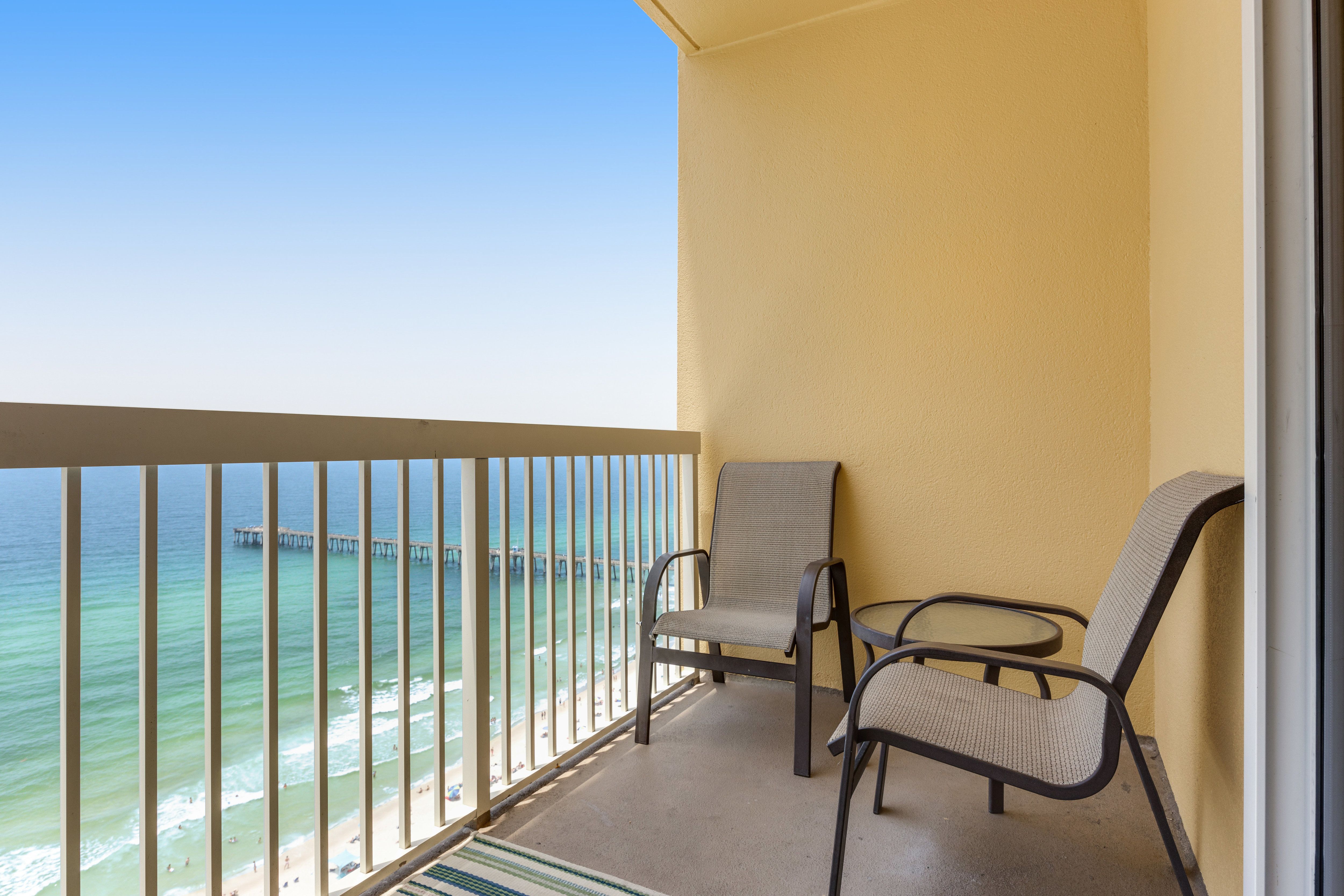 Calypso 2-2007 Balcony with Gulf View