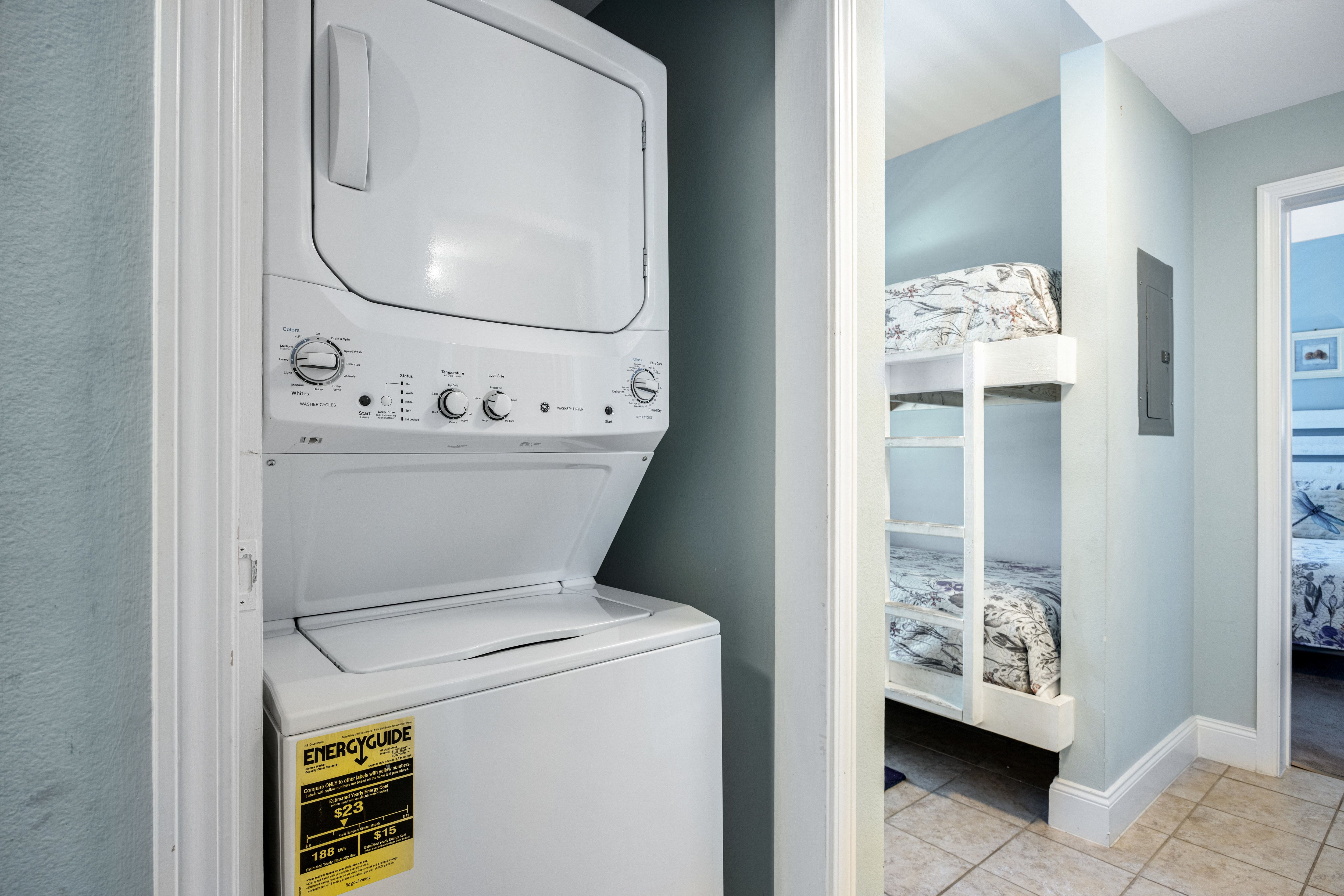 Laketown Wharf 1730 Washer and Dryer