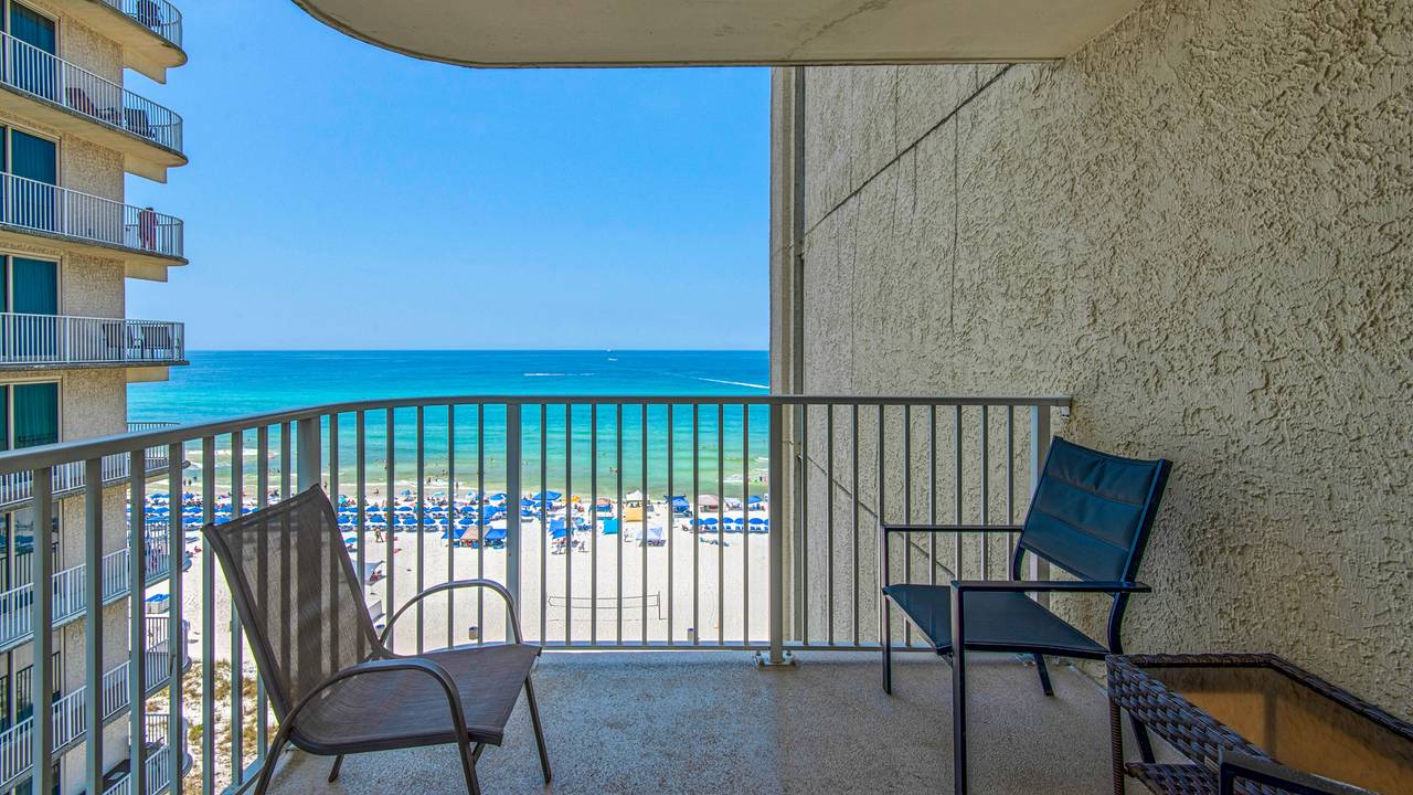 Long Beach 800E Balcony with Gulf Views Long Beach 800E Balcony with Gulf Views