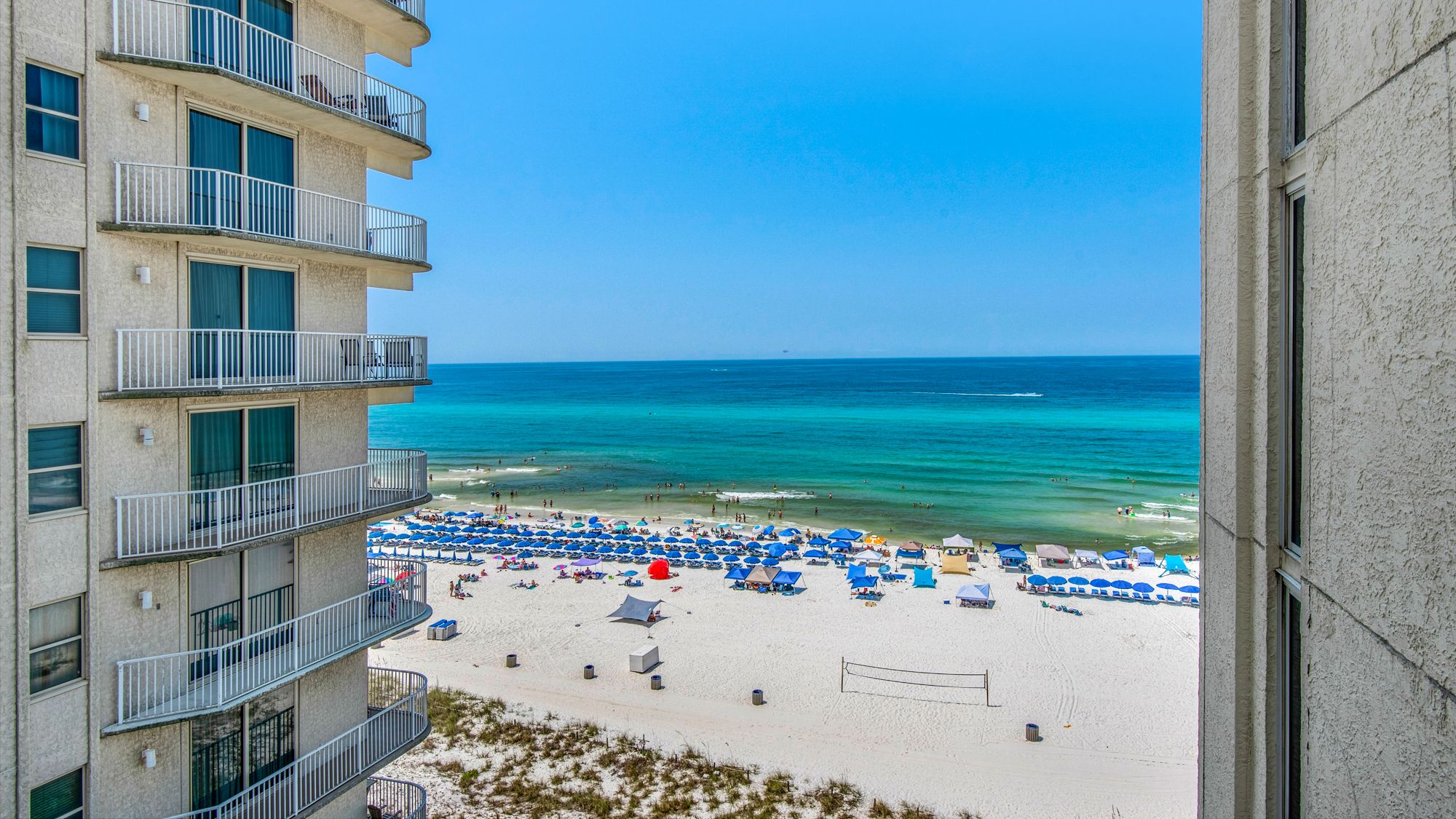 Long Beach 800E Balcony with Gulf Views