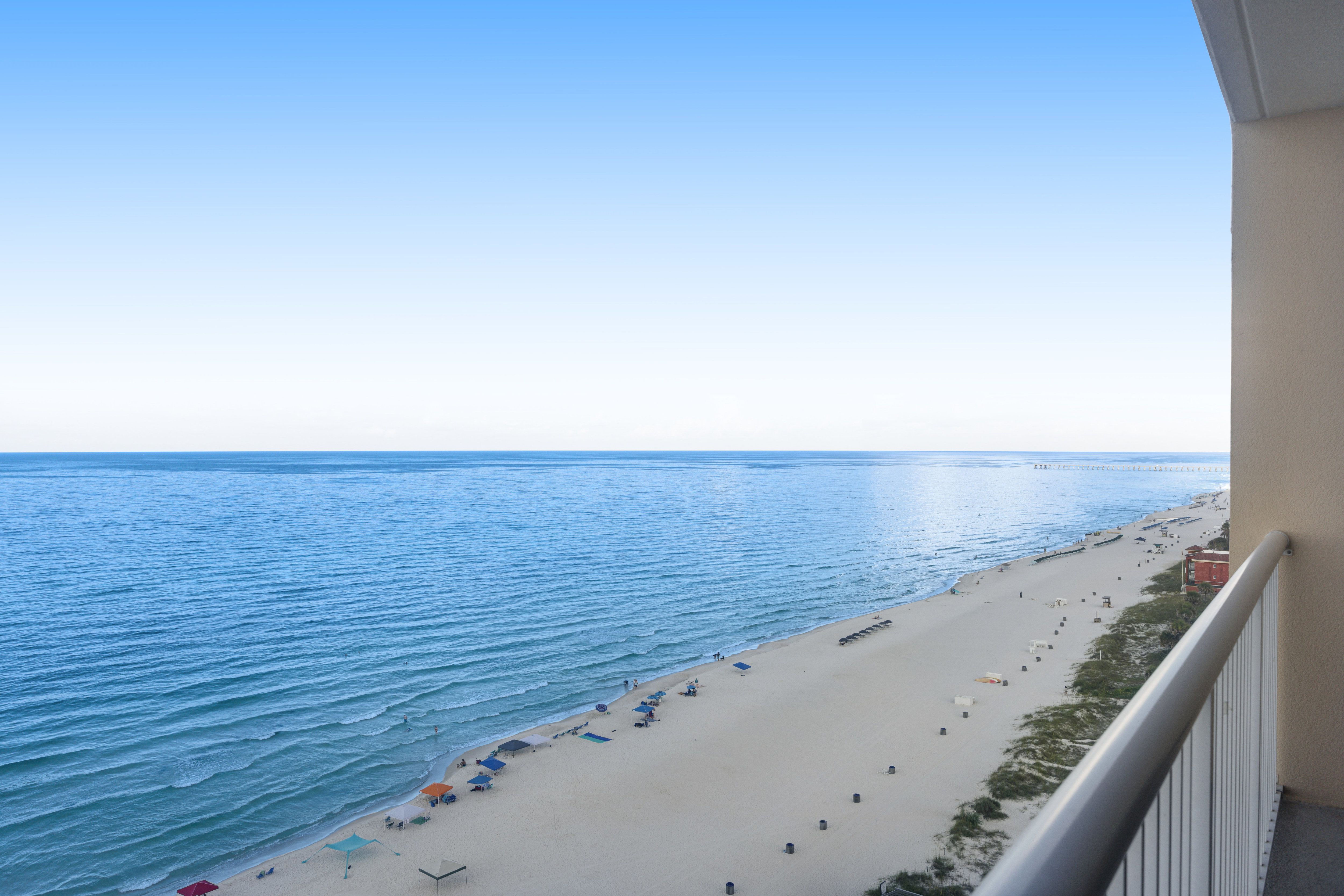 Majestic Tower 1-1306 Balcony with Gulf View