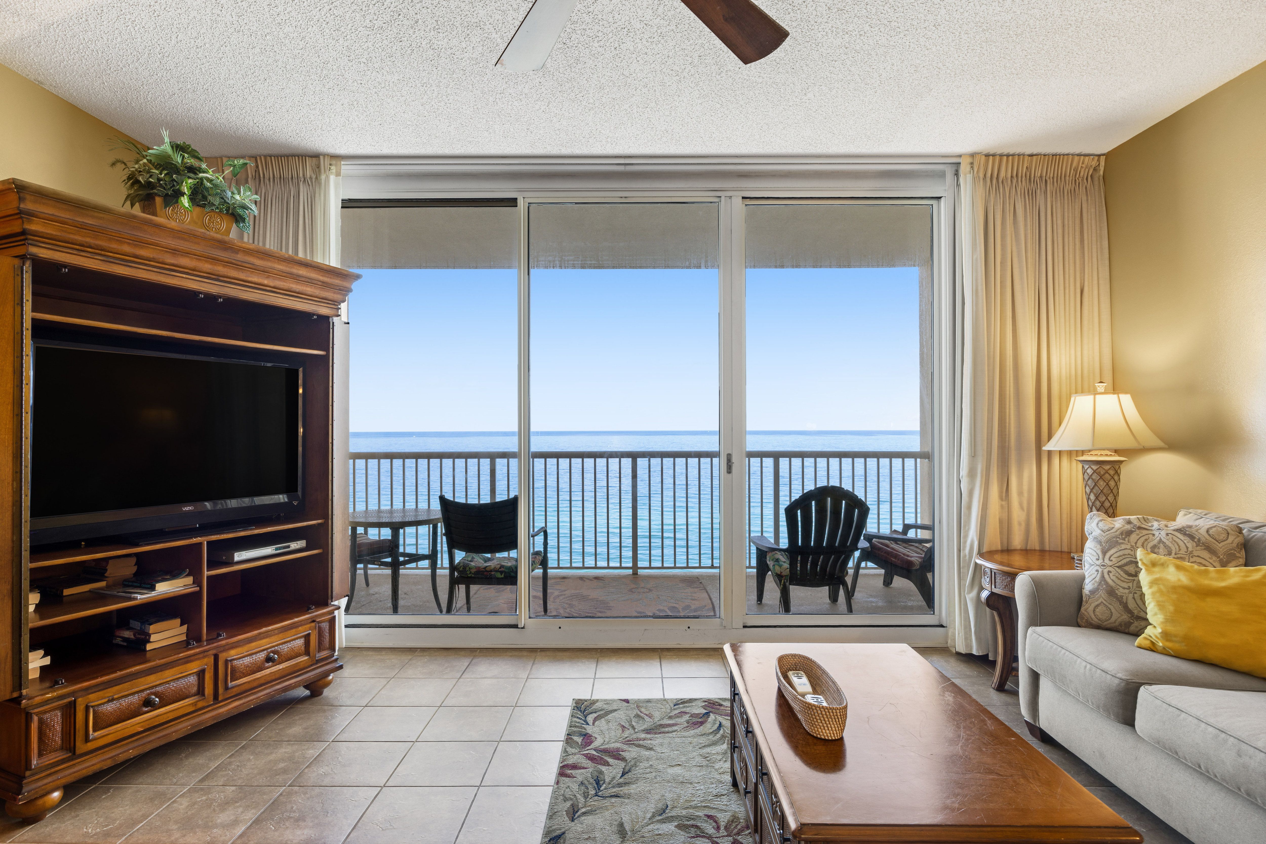 Majestic Tower 1-1306 Living Area with Gulf View