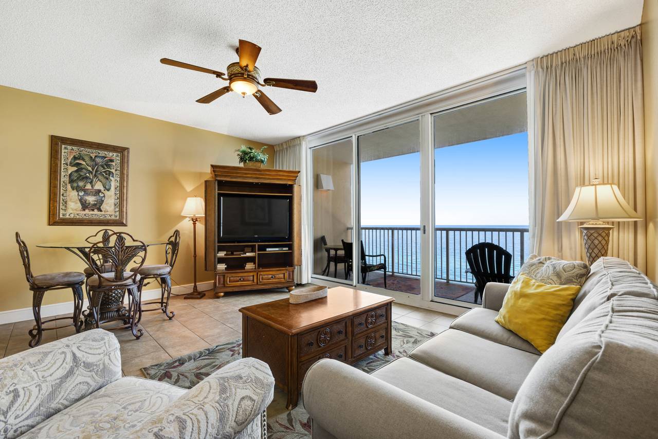 Majestic Tower 1-1306 Living Area with Gulf View Majestic Tower 1-1306 Living Area with Gulf View