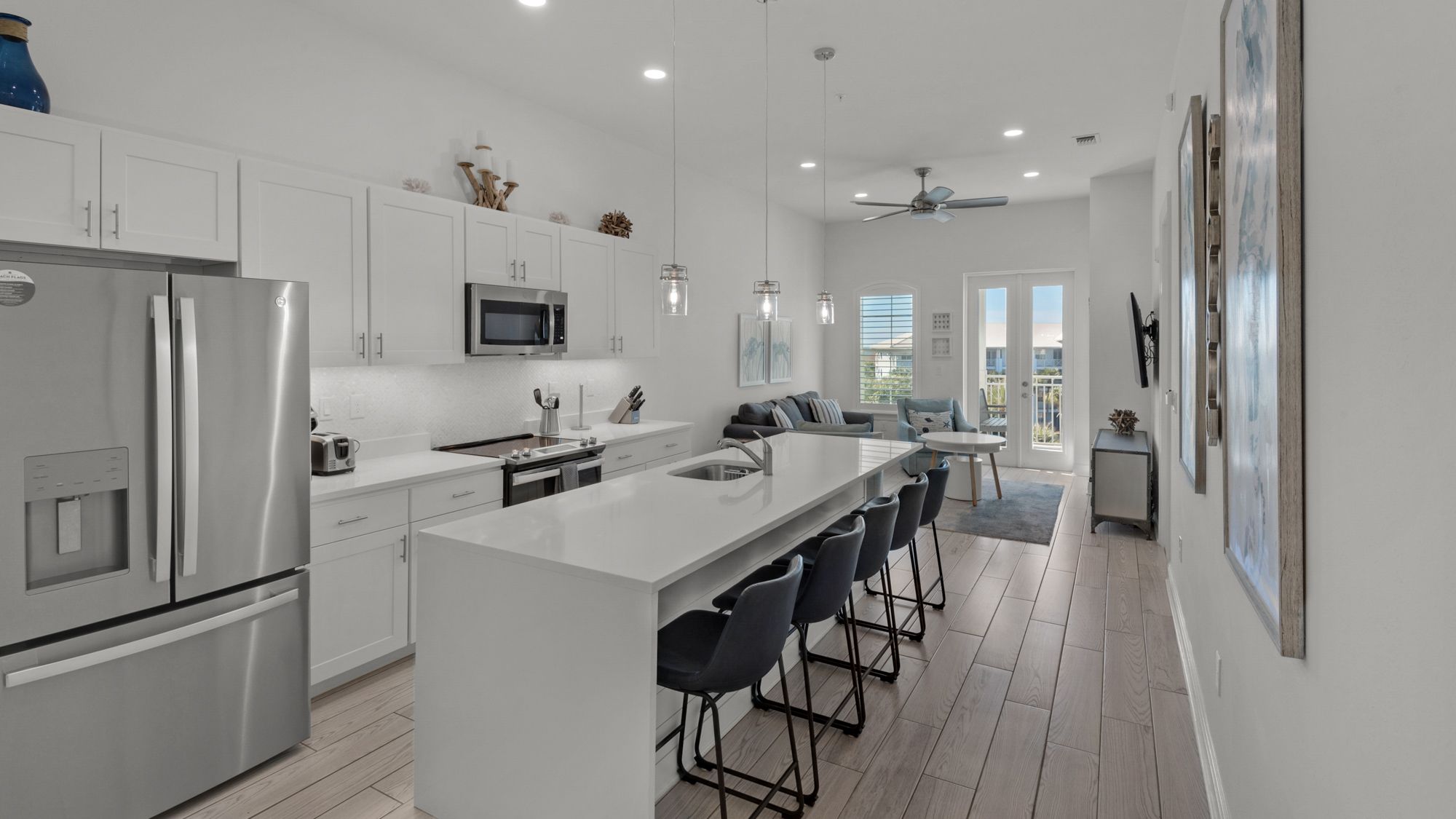 Gulf Place Residences 302 Kitchen