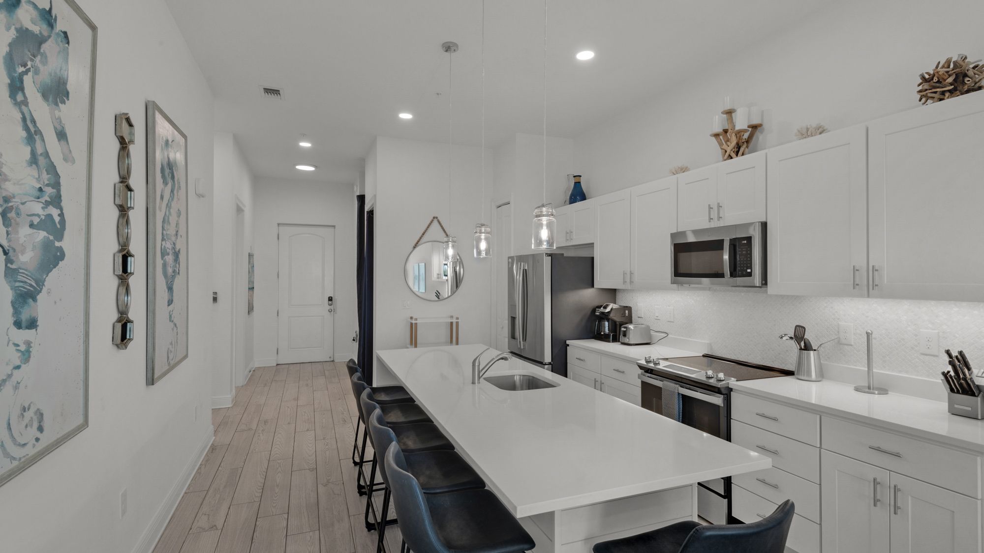 Gulf Place Residences 302 Kitchen