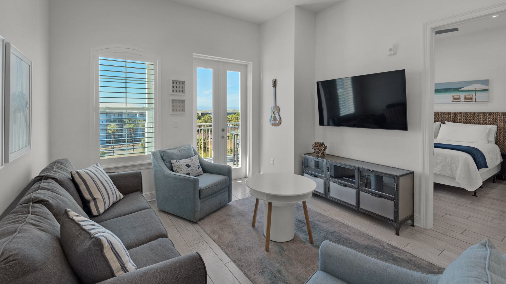 Gulf Place Residences 302 Living Area