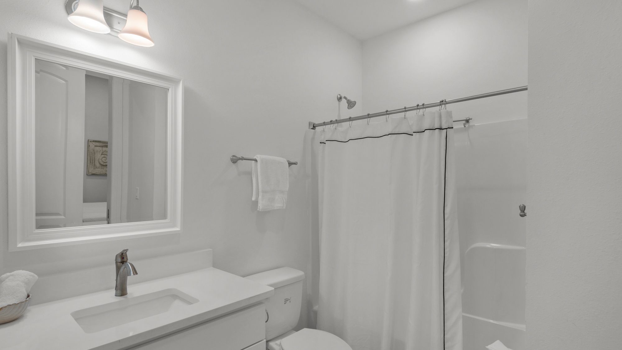 Gulf Place Residences 302 Shared Hallway Bathroom