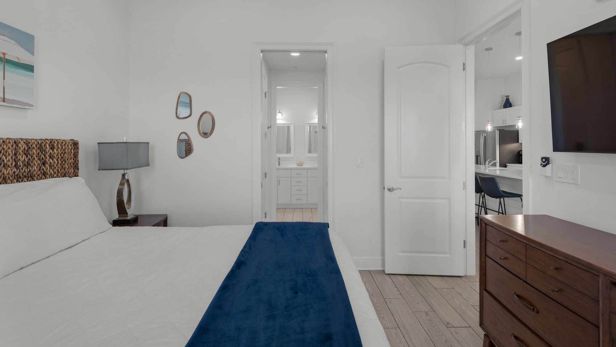 Gulf Place Residences 302 Queen Bedroom