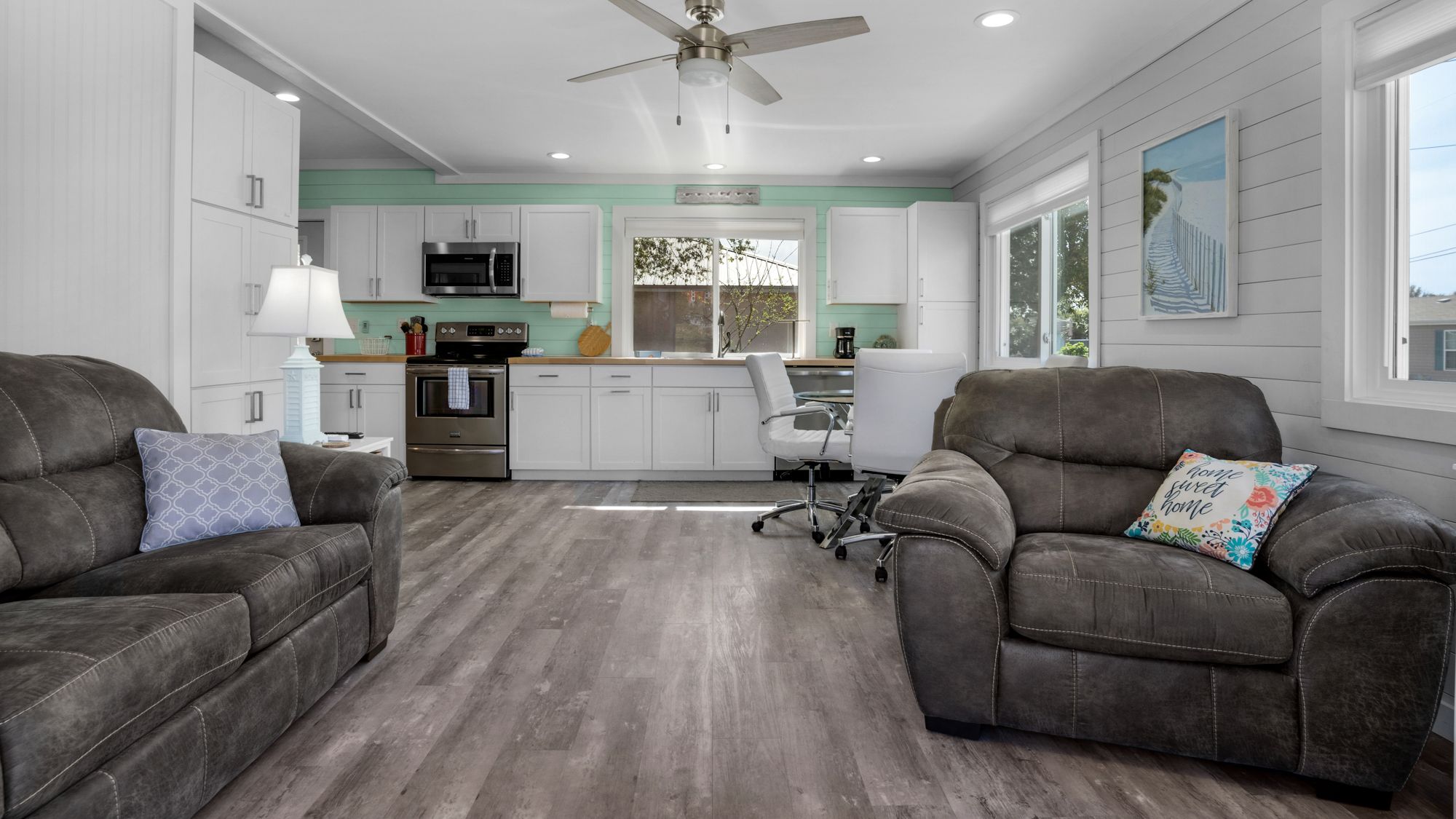 Serenas Secret Living Area and Kitchen