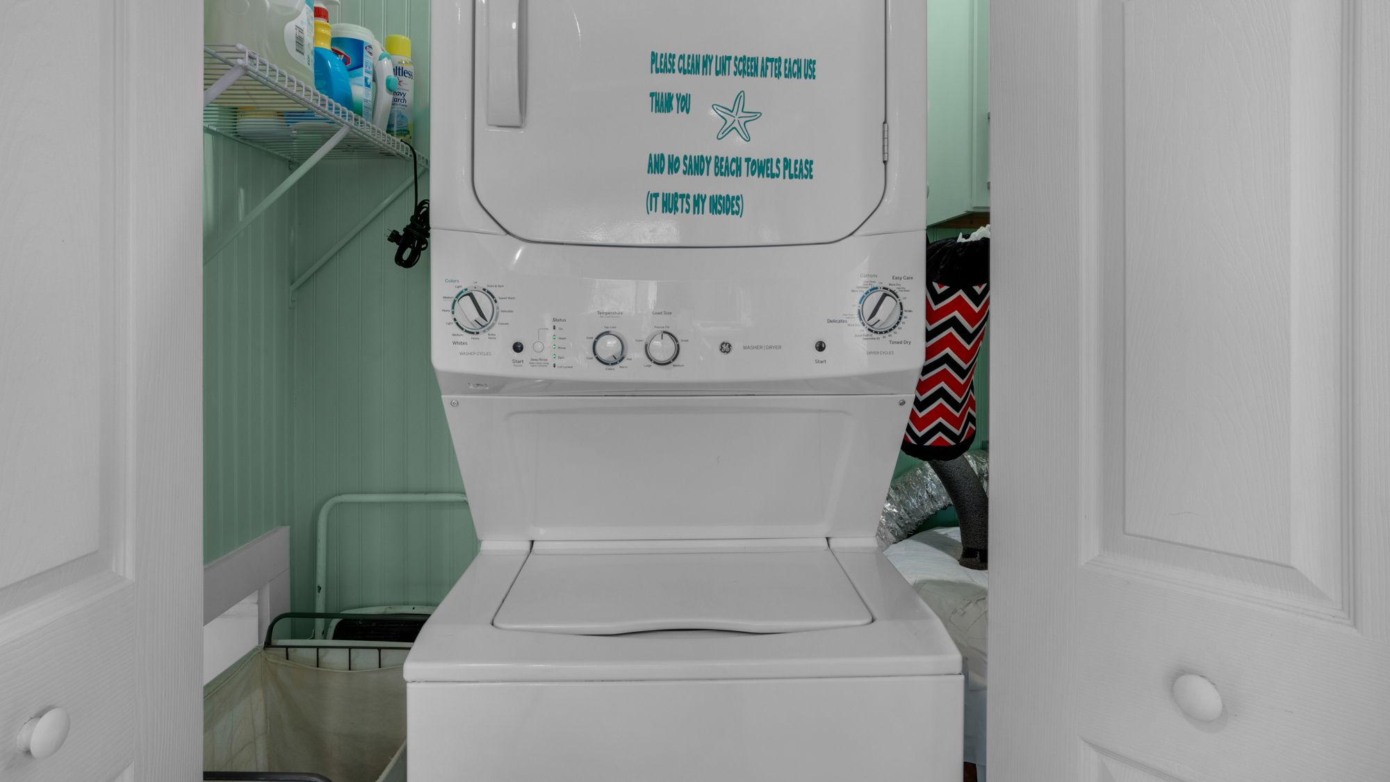 Serenas Secret Washer and Dryer