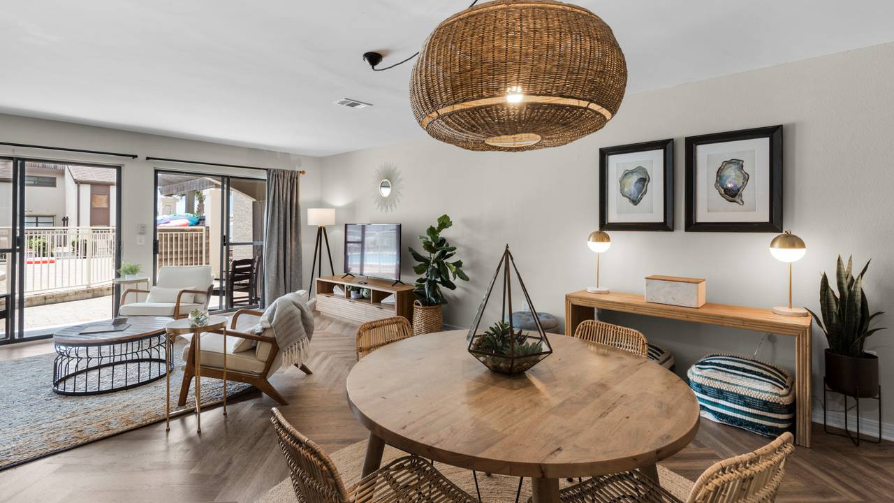 Dune villas 8A Dining Area and Living Area Dune villas 8A Dining Area and Living Area