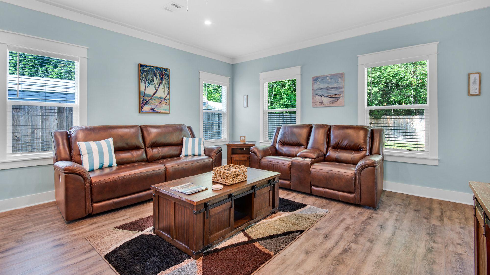 Boat and Beach Living Area