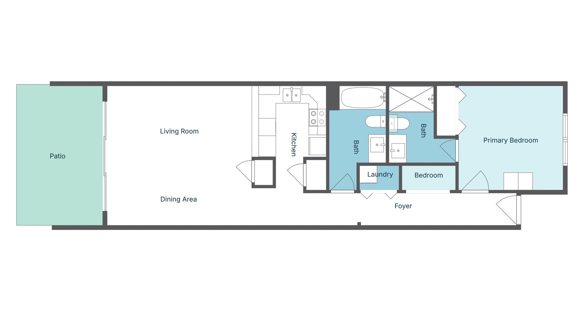 Palms D2 - Floor Plan