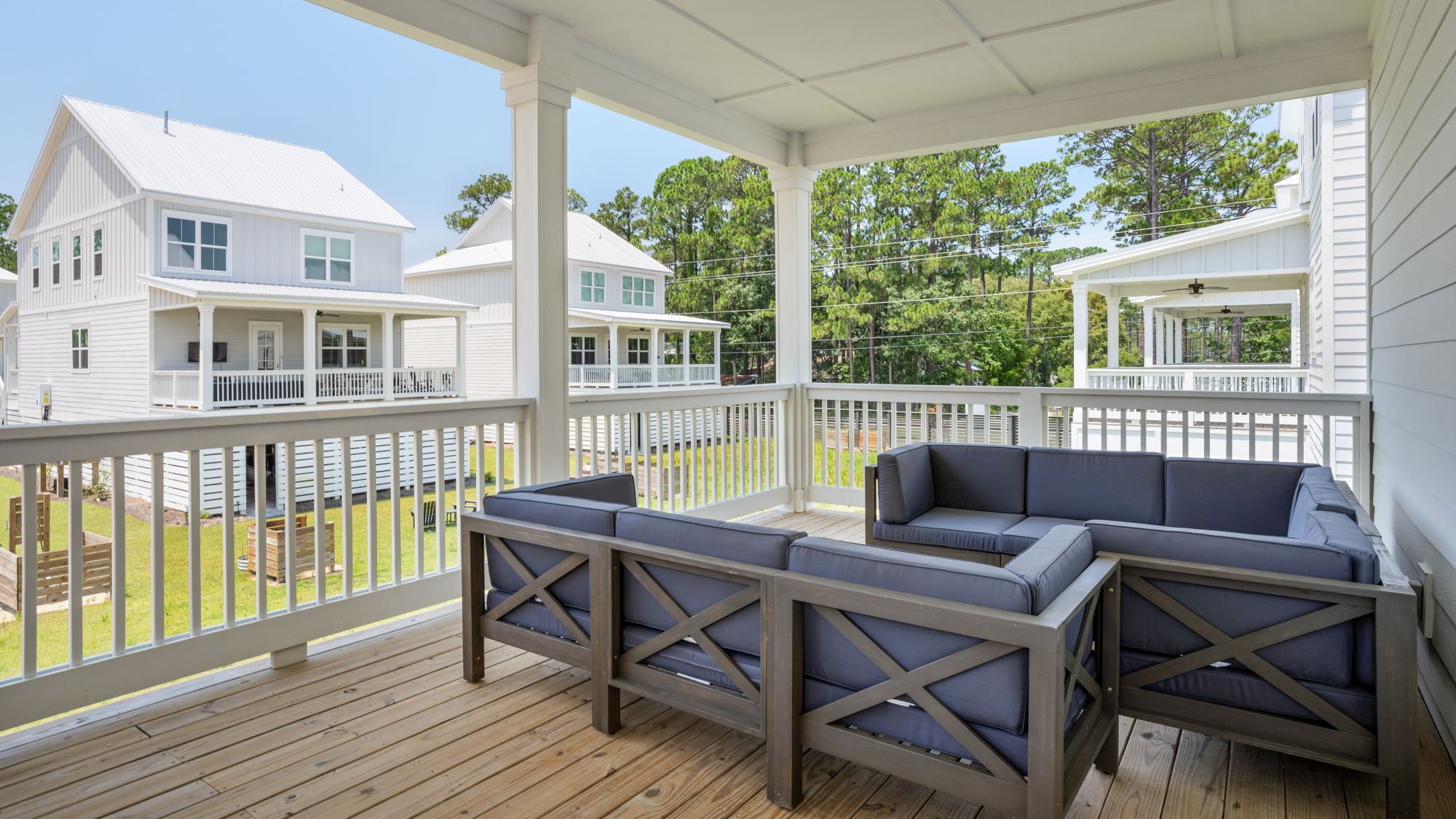 Sitting Bayside Balcony