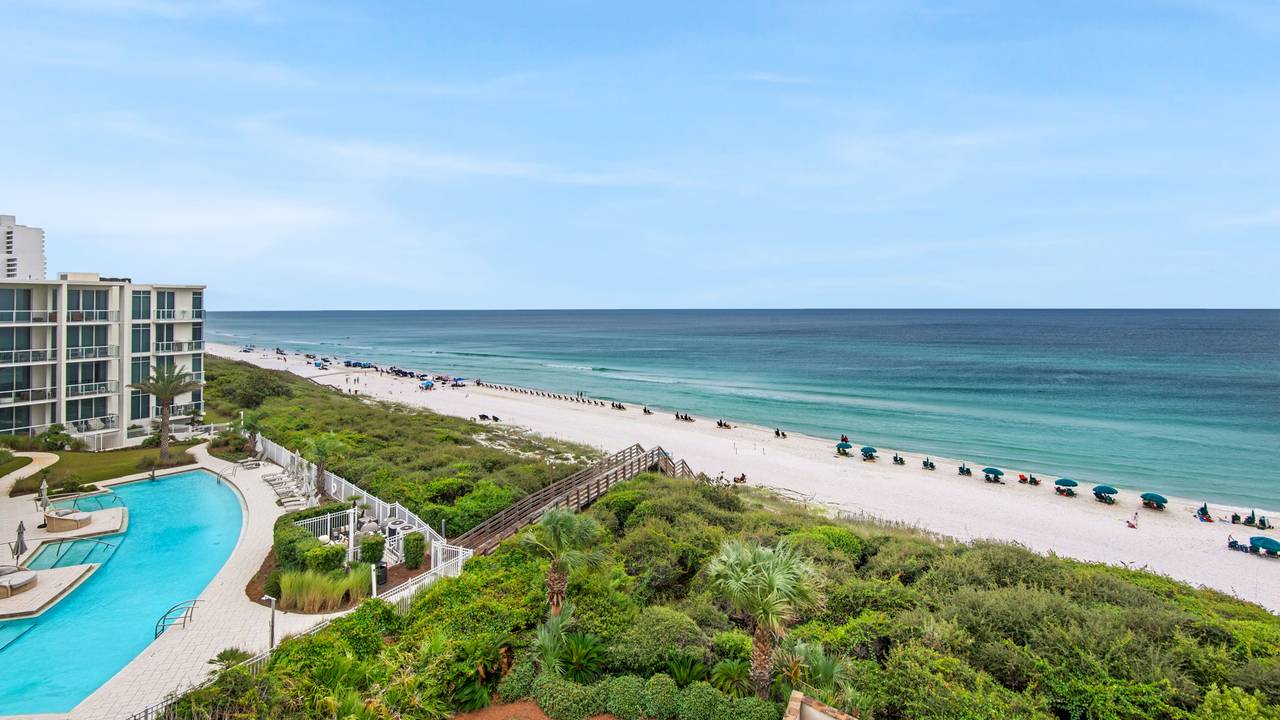 BeachCrest 501 View of Gulf and Pool BeachCrest 501 View of Gulf and Pool