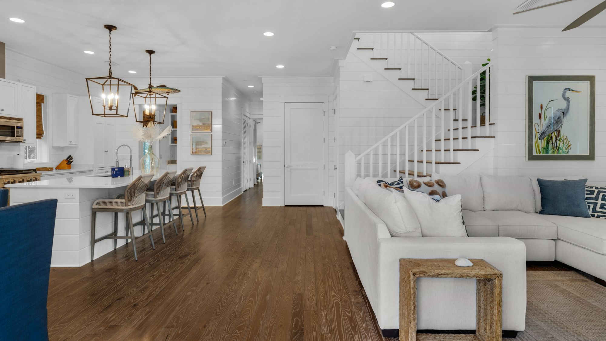 Friday on my Mind Kitchen and Living Area