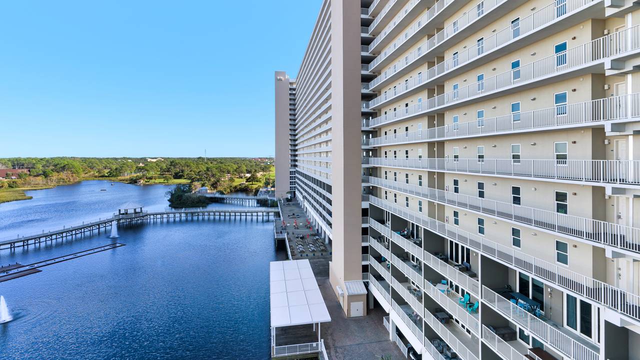Laketown Wharf 729 View from balcony Laketown Wharf 729 View from balcony