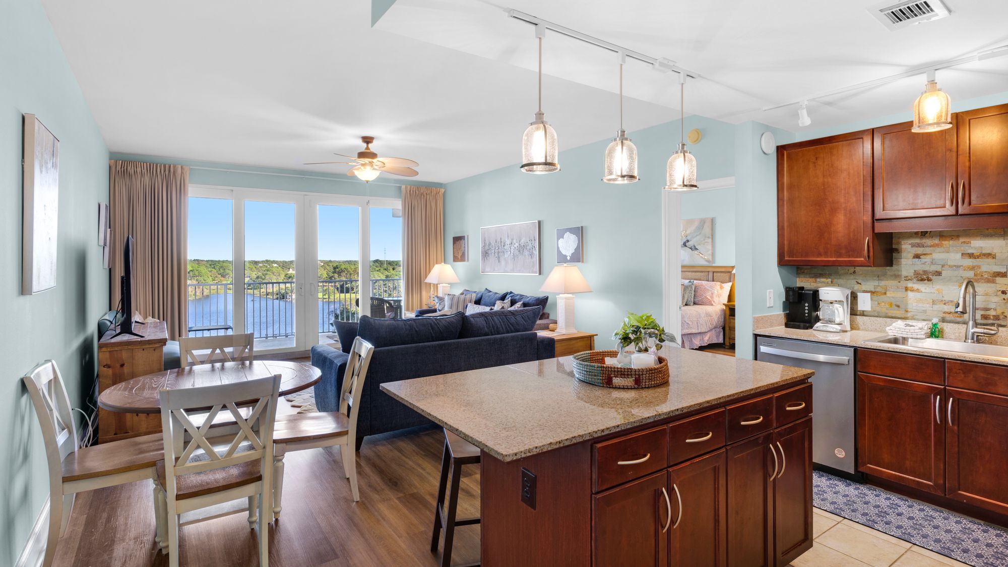 Laketown Wharf 729 Living Area