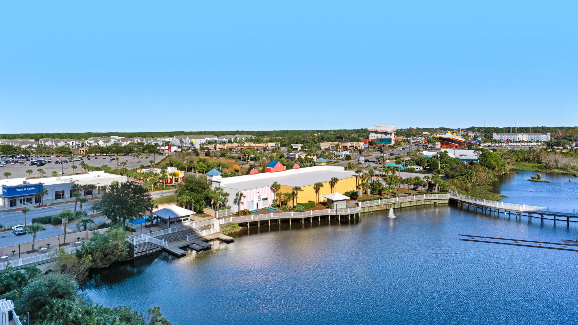 Laketown Wharf 729 View from balcony 