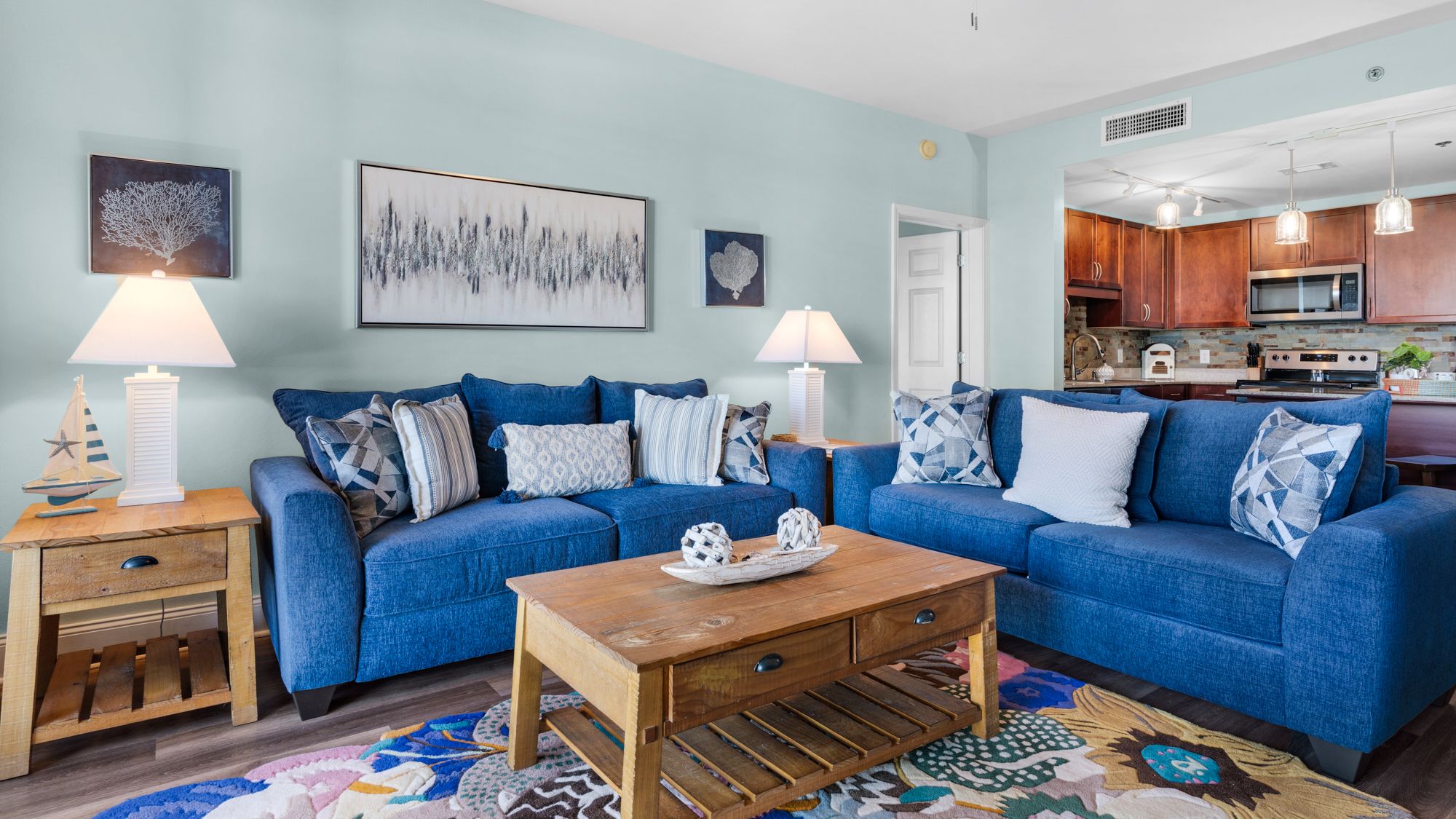 Laketown Wharf 729 Living Area