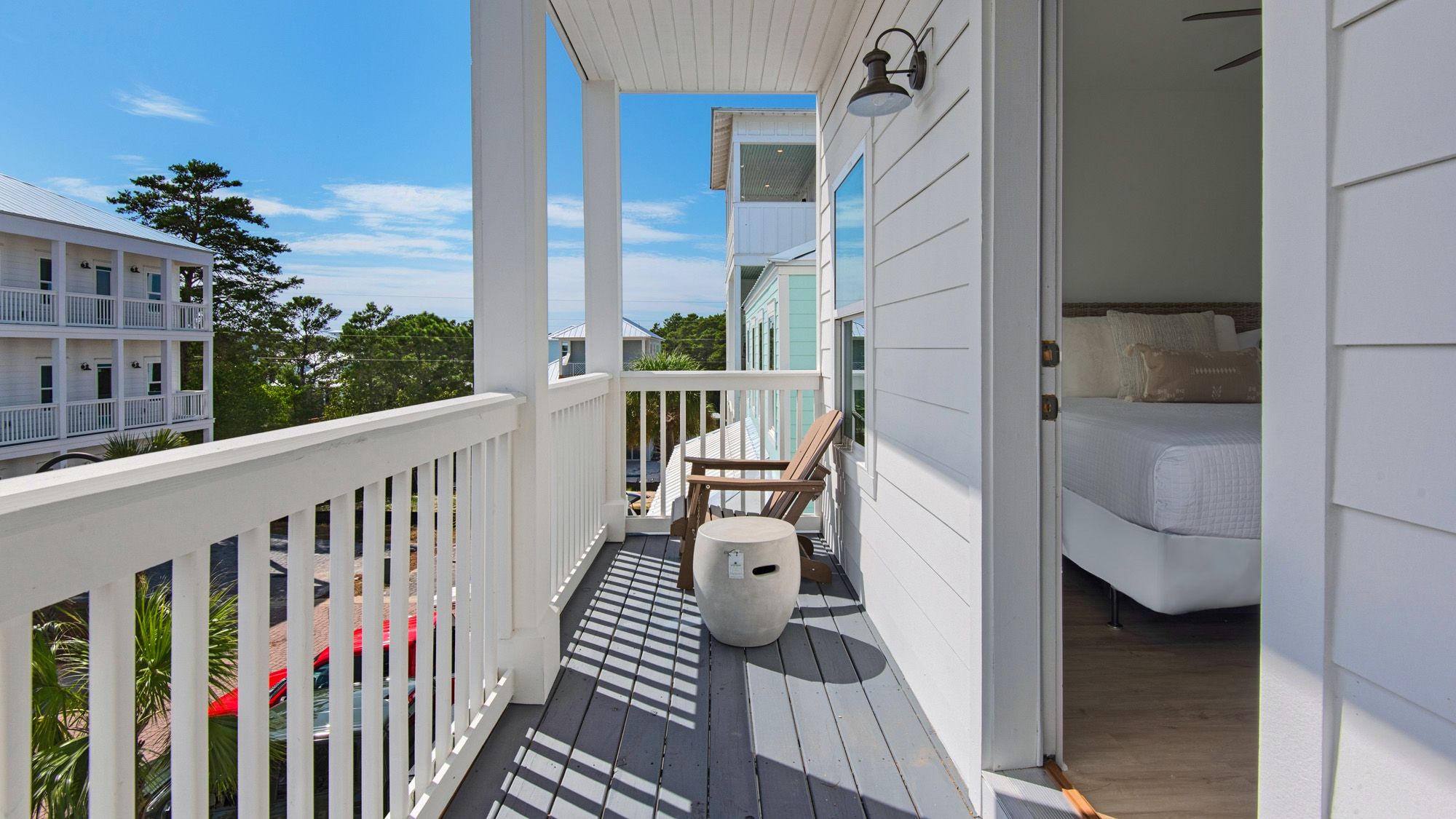 Serene Stay on 30A Balcony