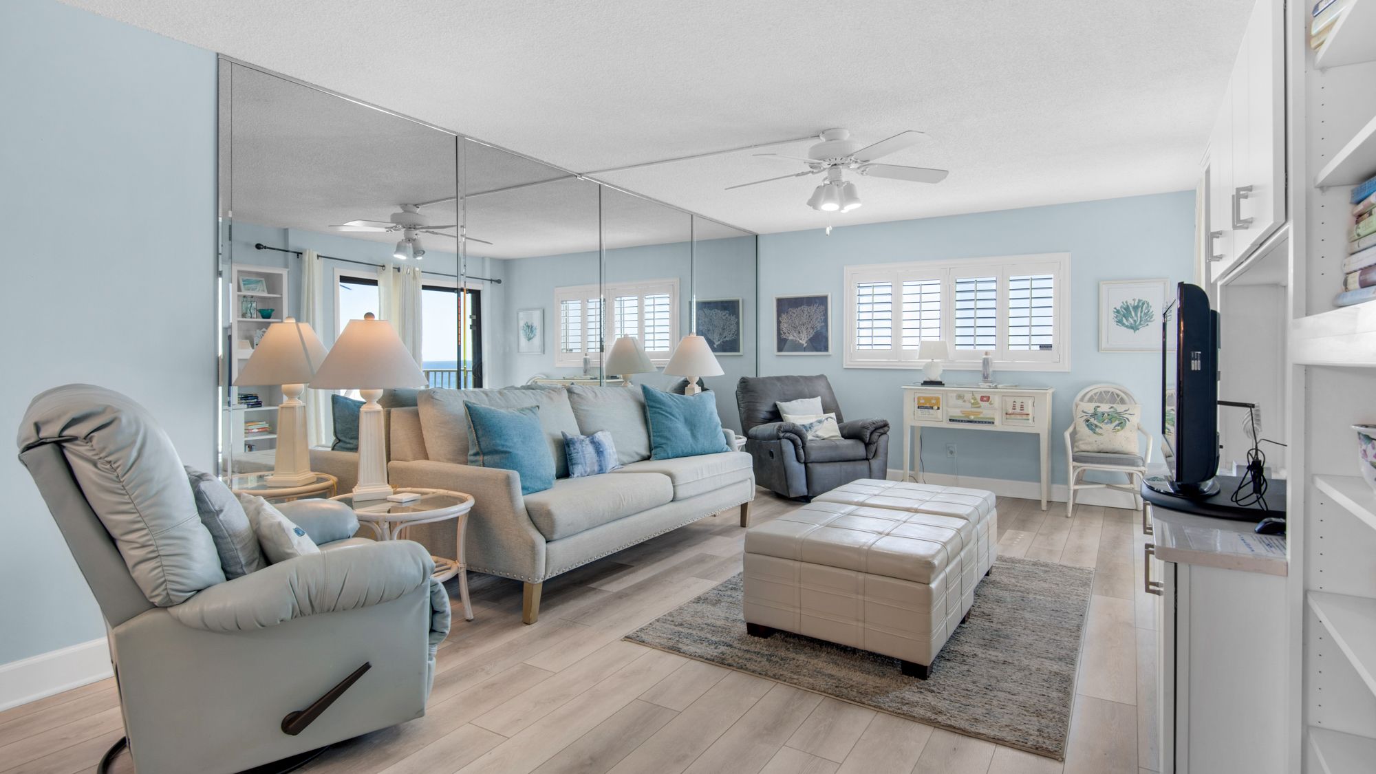 Regency Towers 725 Living Area