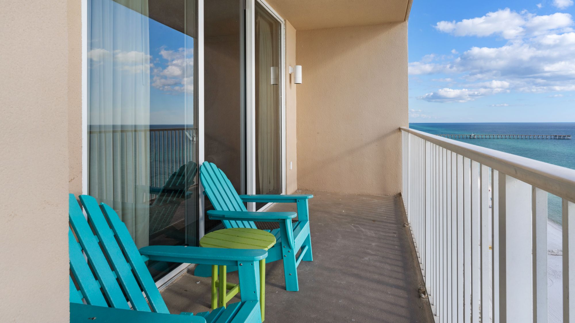 Tidewater 1312 Balcony