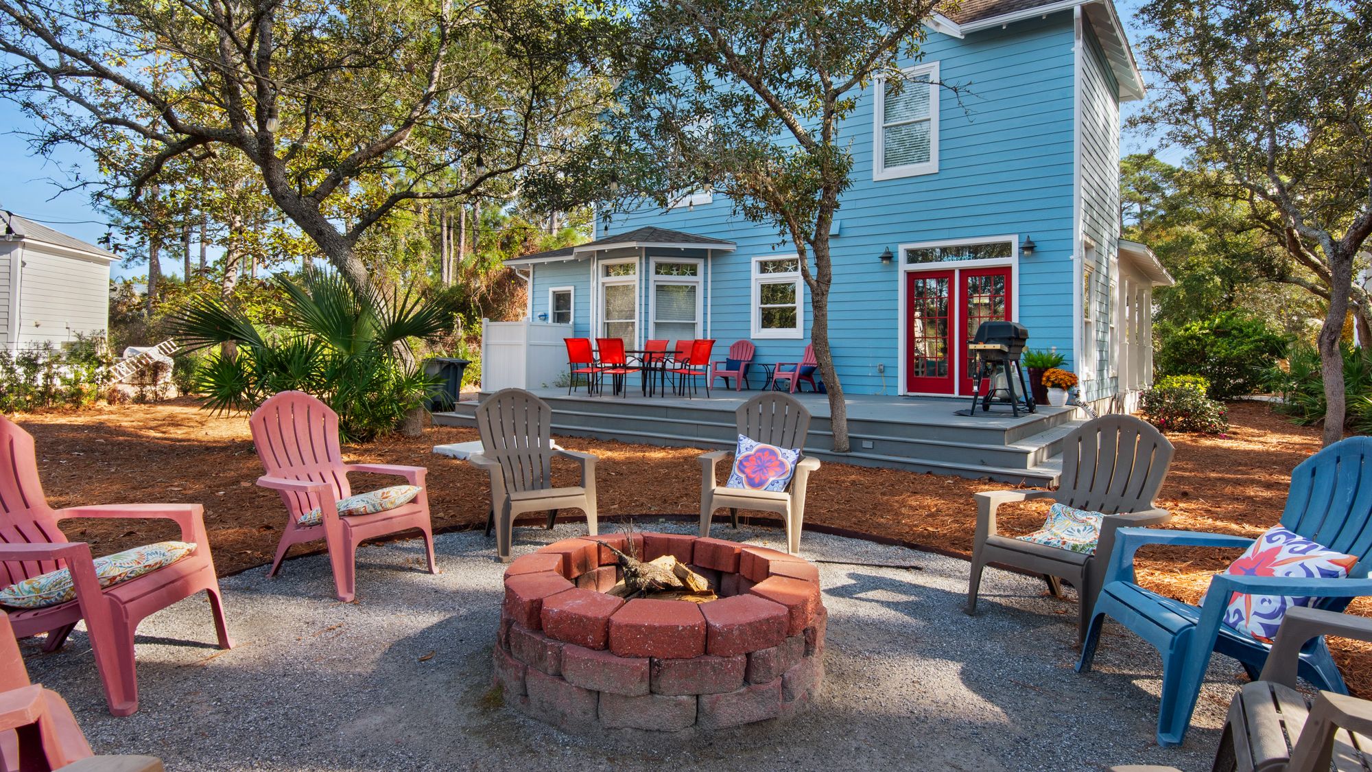 Gone Gulfin Fire Pit