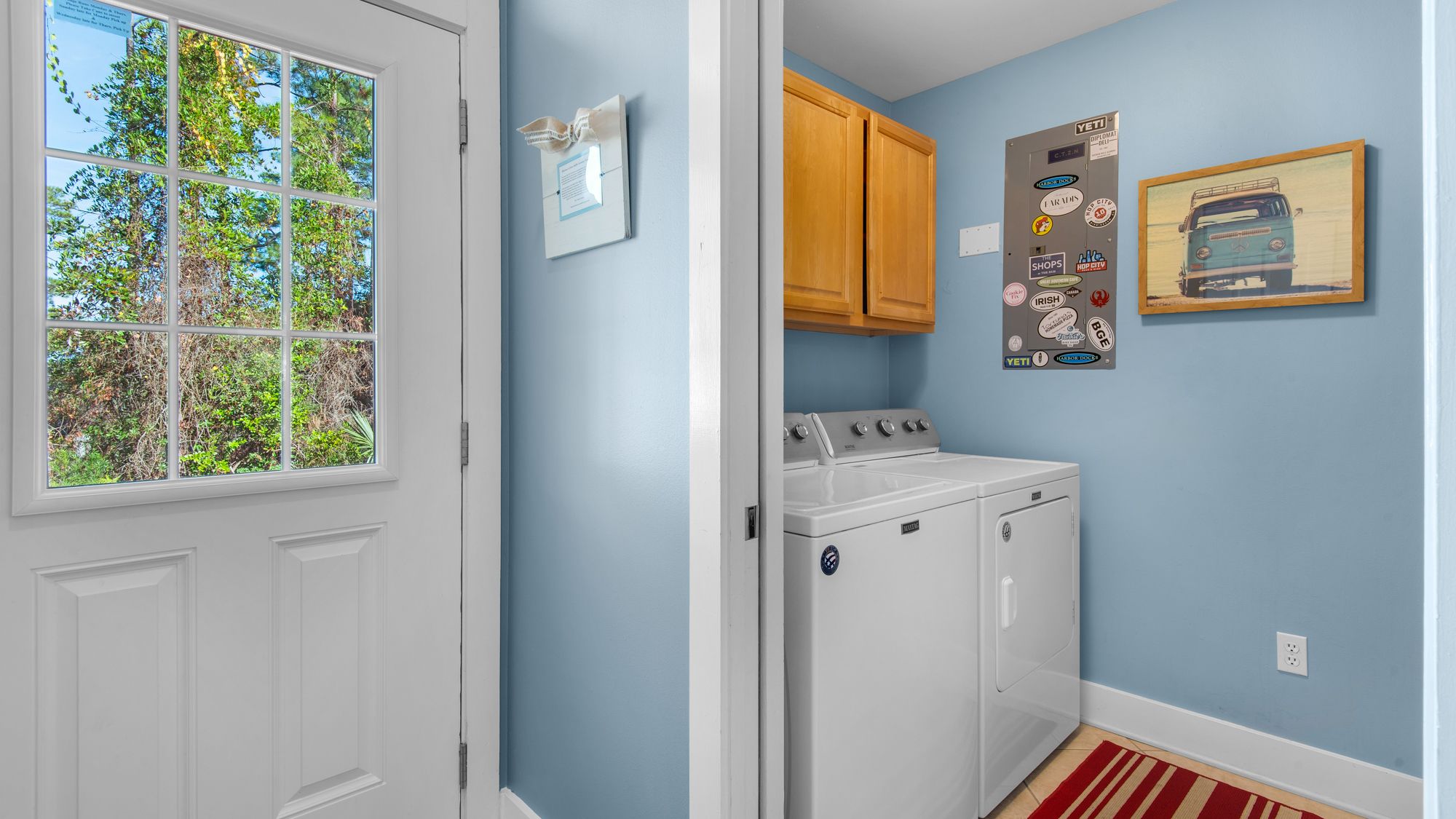 Gone Gulfin Washer and Dryer 