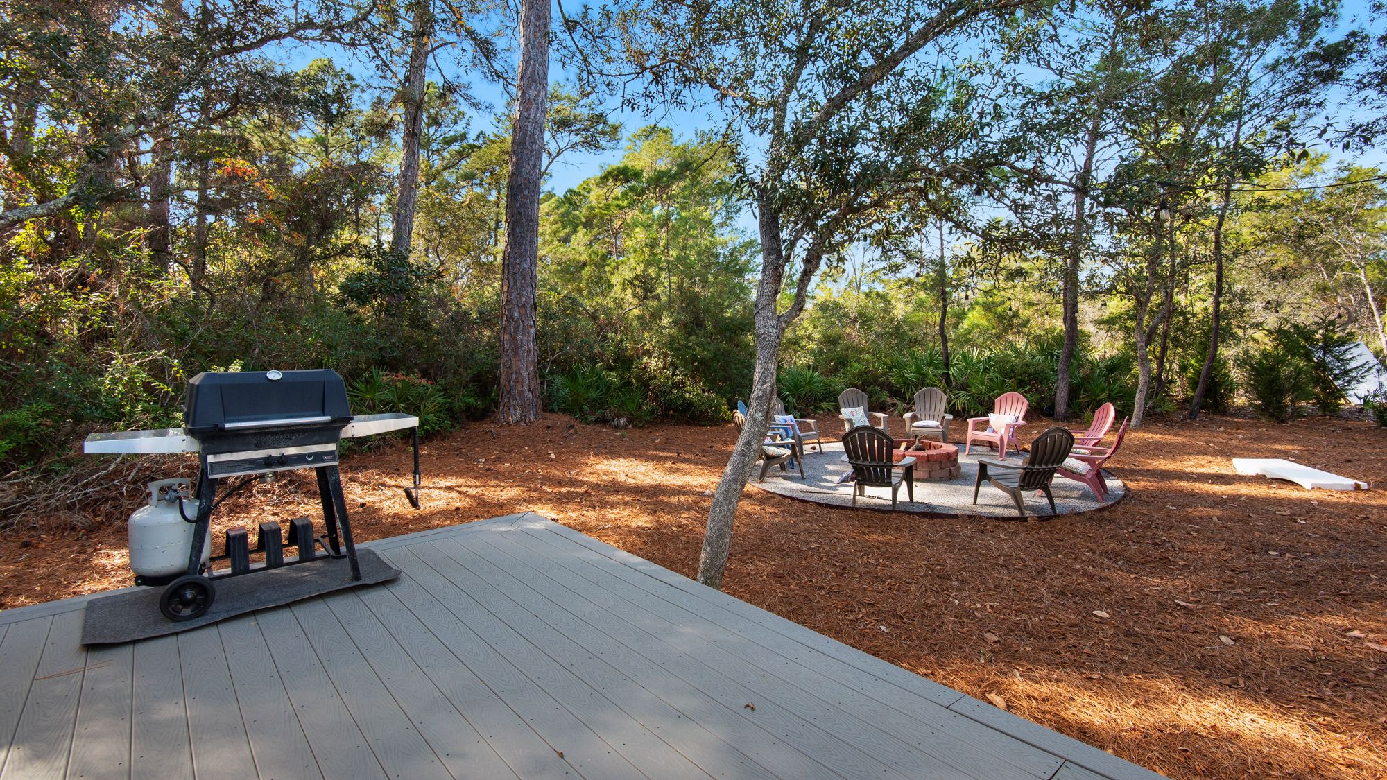 Gone Gulfin Back Patio