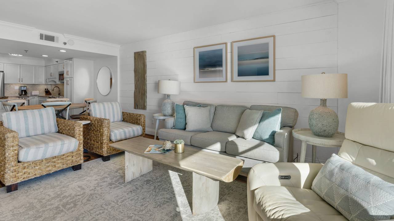 BeachCrest 302 Living Area BeachCrest 302 Living Area