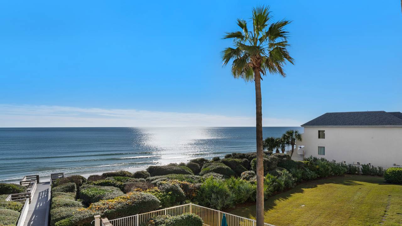 BeachCrest 302 View From Balcony BeachCrest 302 View From Balcony