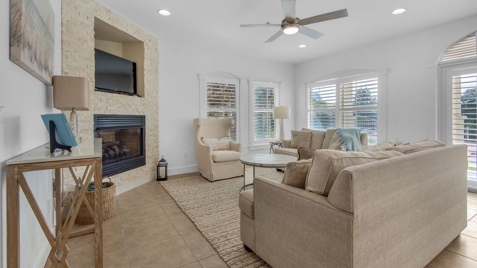 Villas at Seagrove A101 Living Area